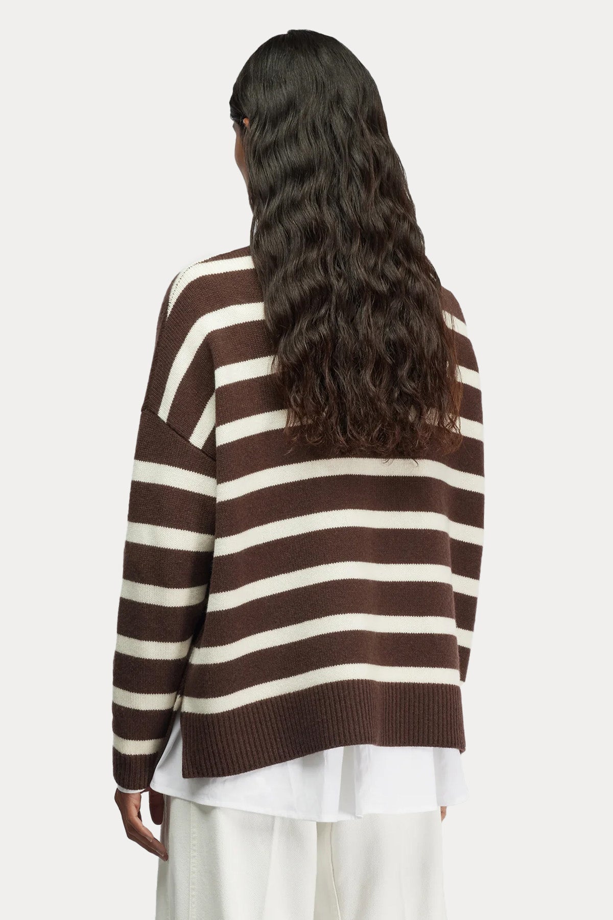 Semicouture Relaxed Fit Kaşmir Örgü Yün Triko-Triko-Libas