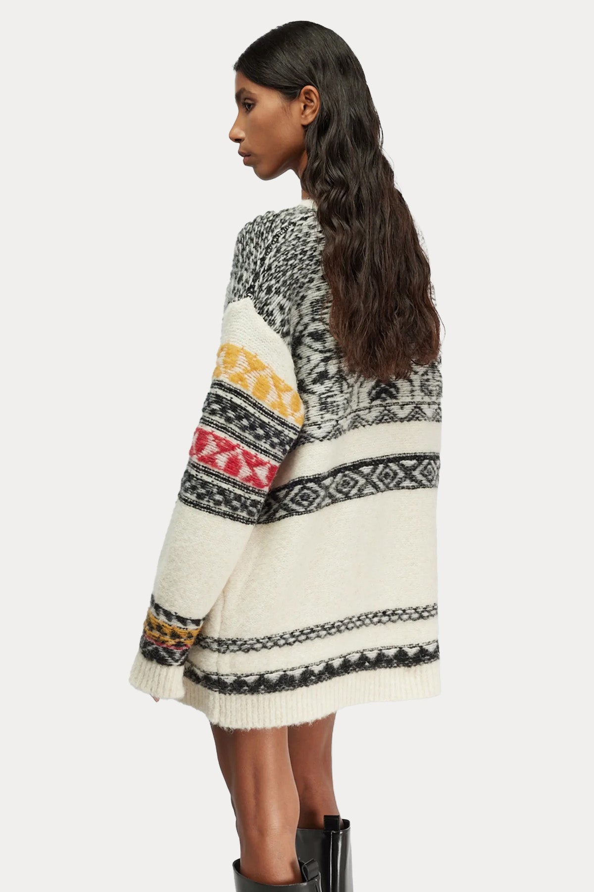 Semicouture Comfor Fit Örgü Yün Triko Ceket