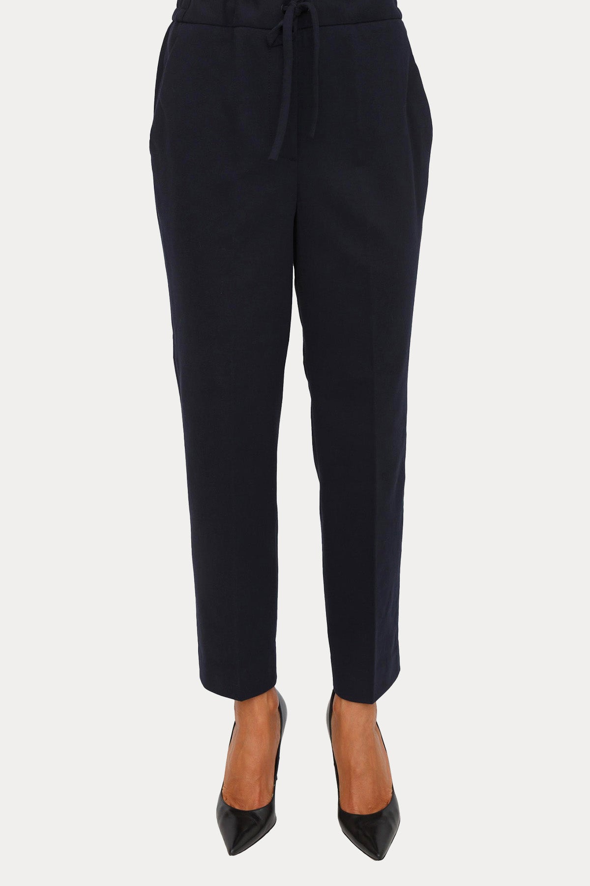 Circolo 1901 Carrot Fit Beli Lastikli Streç Pantolon