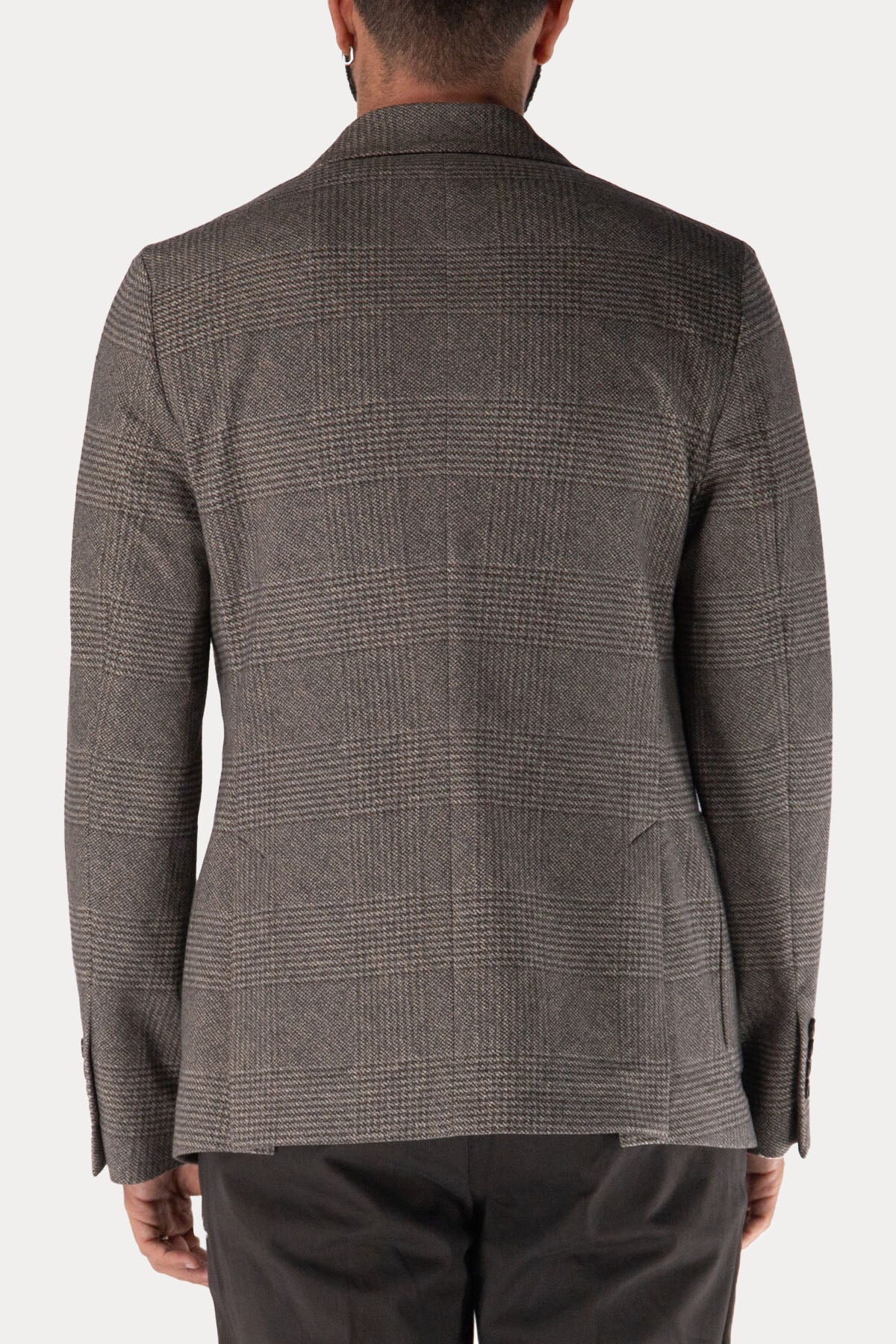 Circolo 1901 Slim Fit Ekose Desen Spor Cepli Blazer Ceket