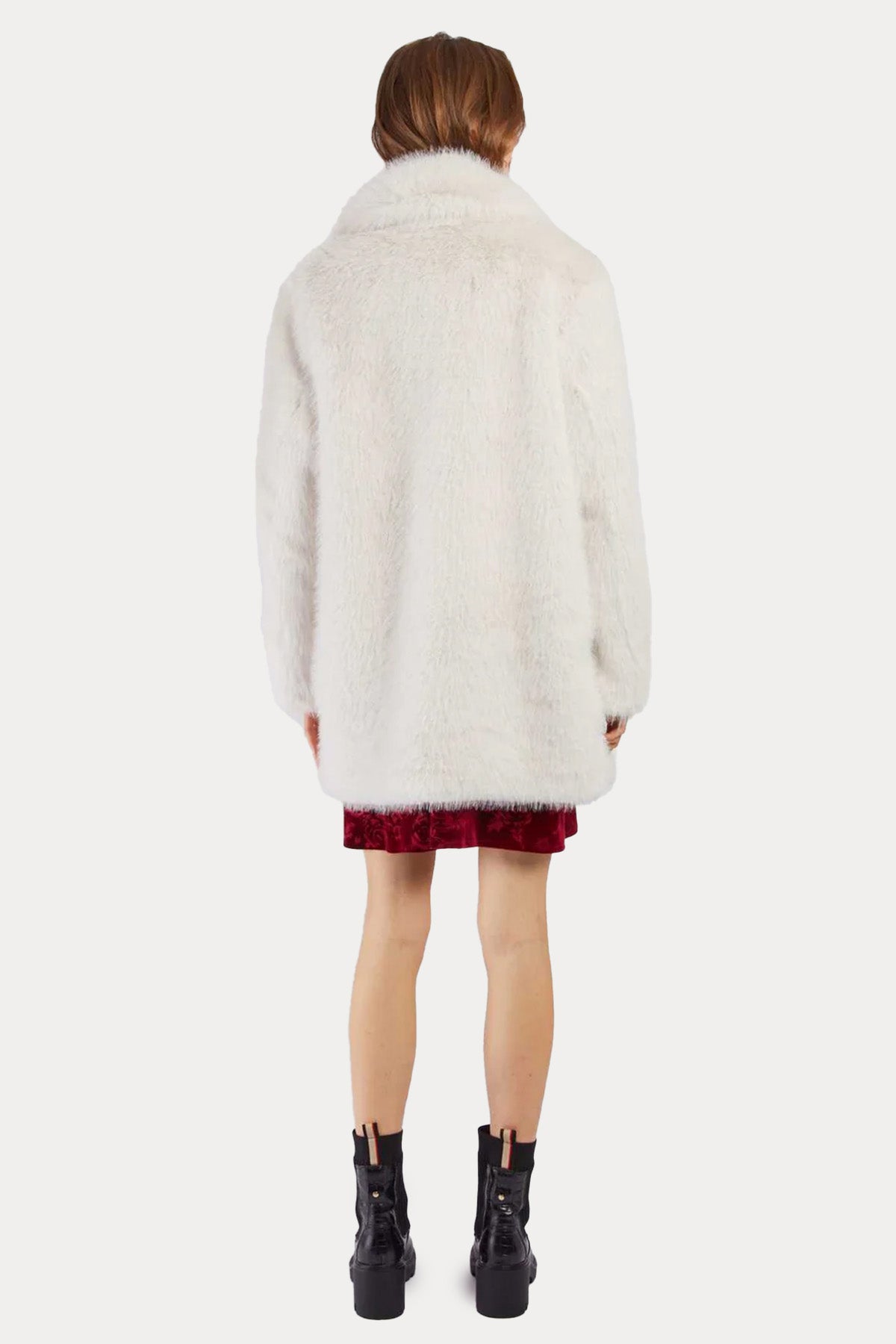 Rene Derhy Relaxed Fit Peluş Kaban