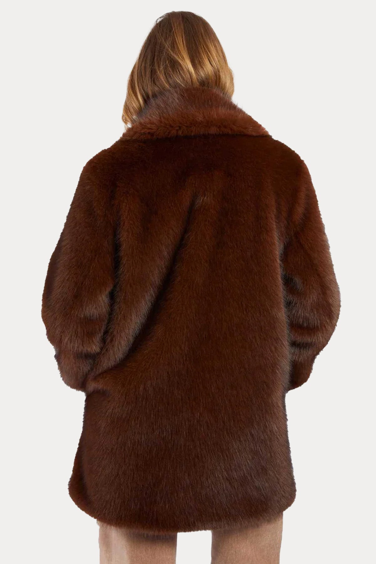 Rene Derhy Relaxed Fit Peluş Kaban