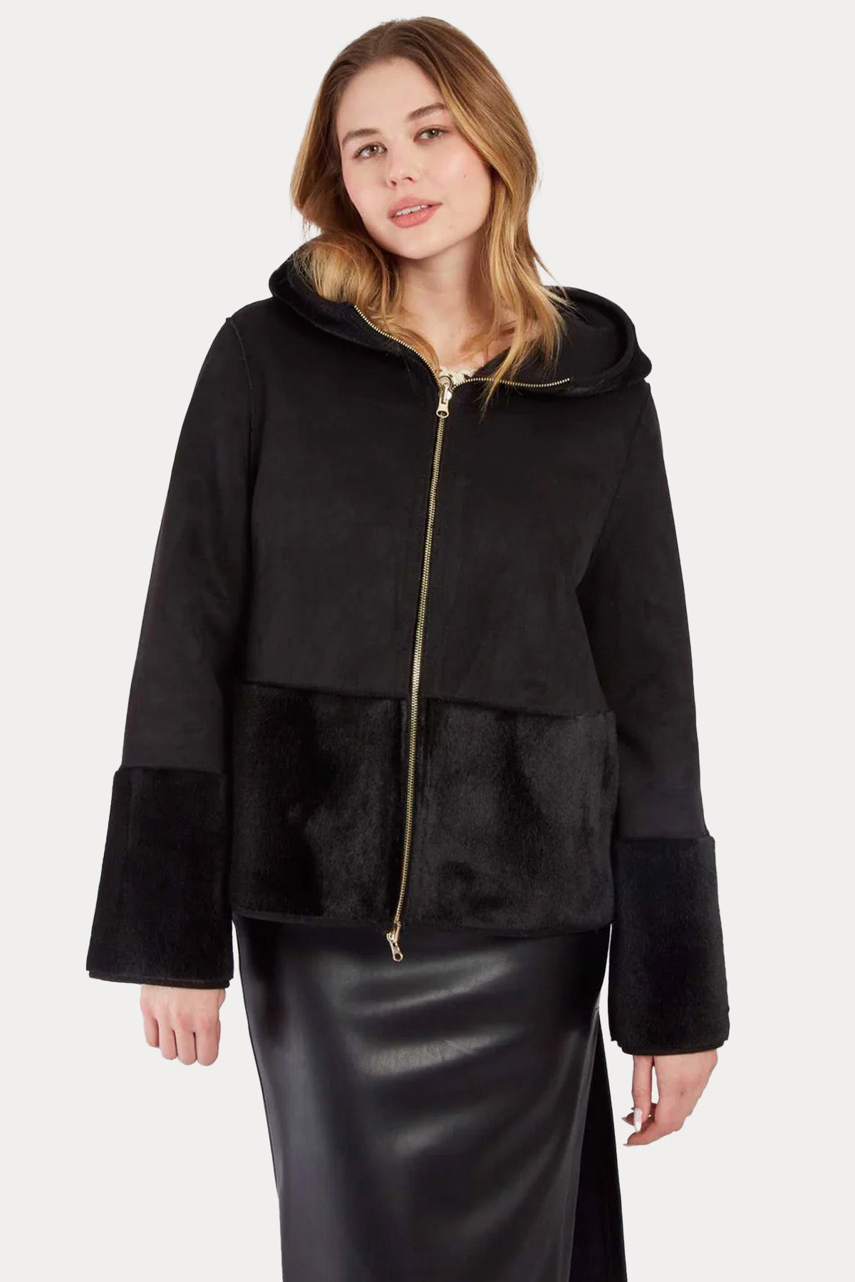 Rene Derhy Regular Fit Çift Taraflı Kapüşonlu Ceket