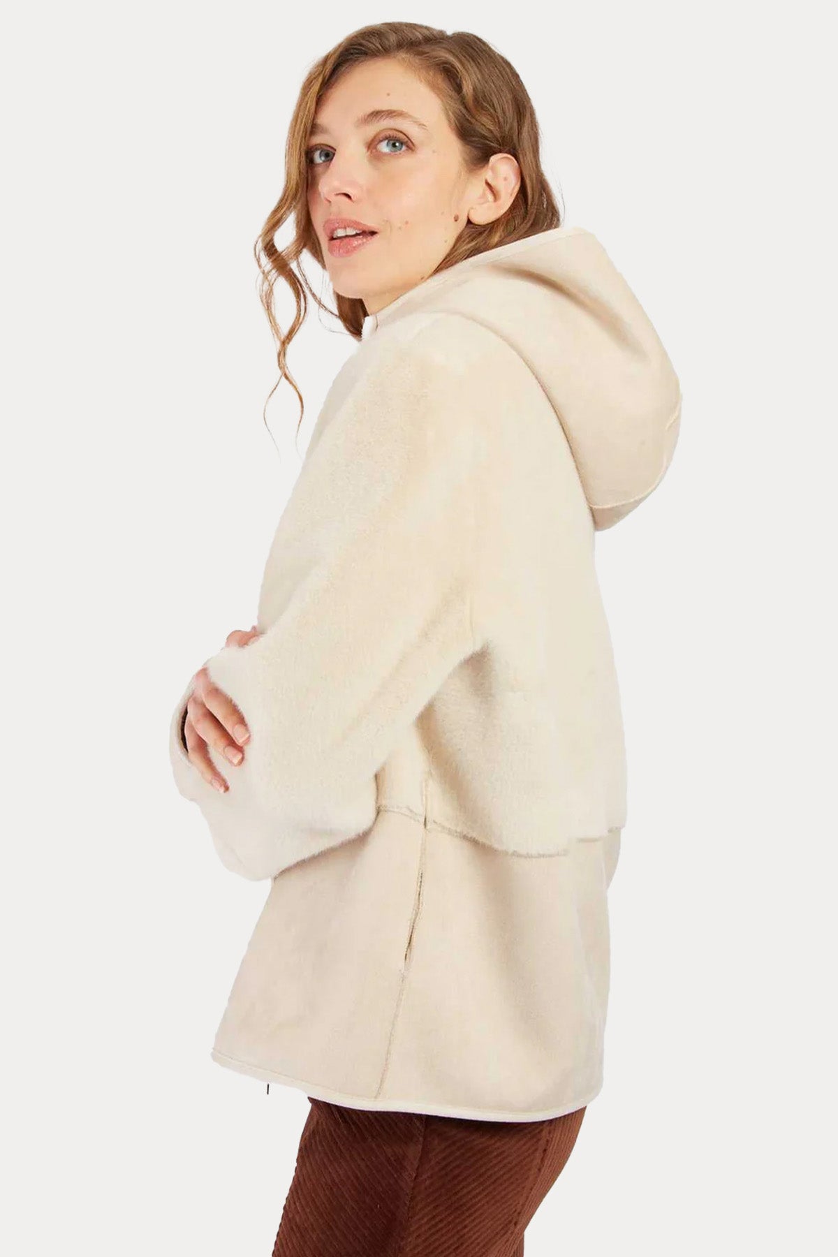 Rene Derhy Regular Fit Çift Taraflı Kapüşonlu Ceket