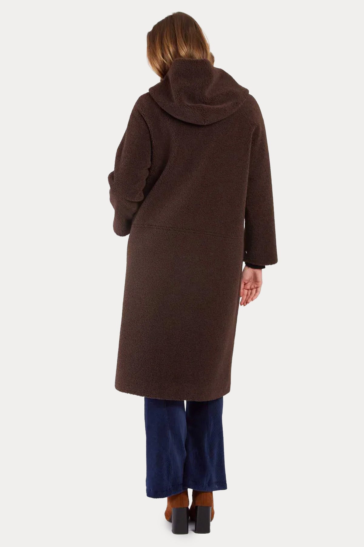 Rene Derhy Çift Taraflı Kapüşonlu Kaban