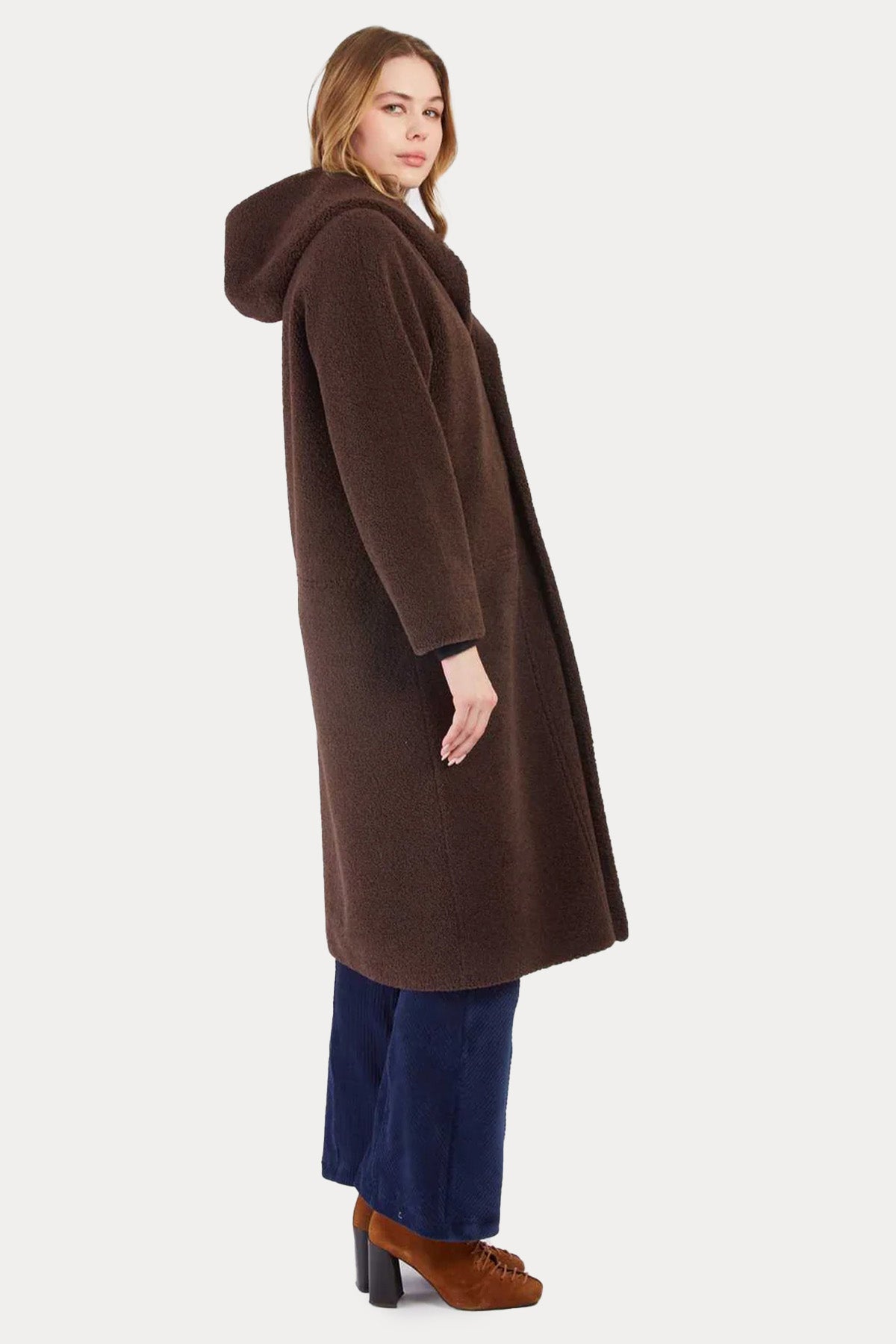 Rene Derhy Çift Taraflı Kapüşonlu Kaban