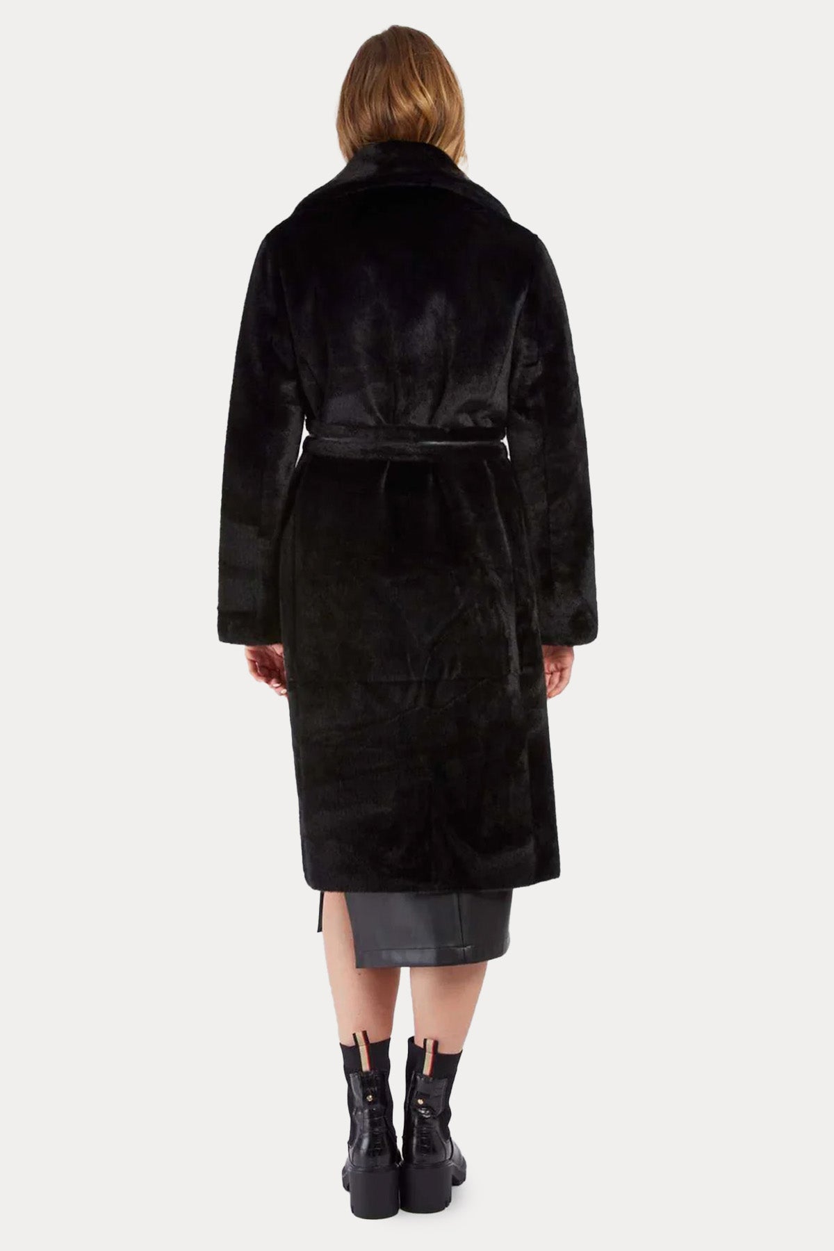 Rene Derhy Çift Taraflı Kruvaze Kemerli Kaban