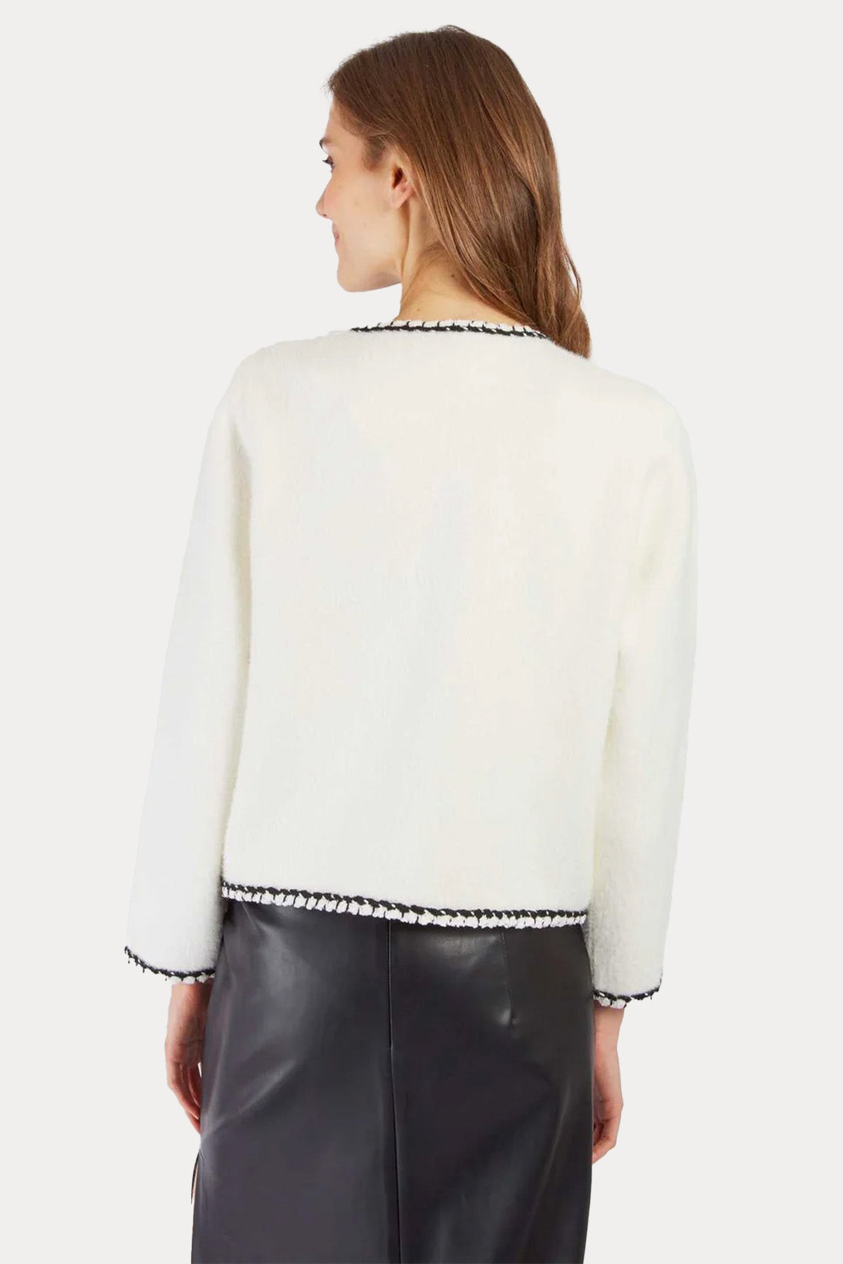 Rene Derhy Regular Fit Cep Detaylı Örgü Ceket