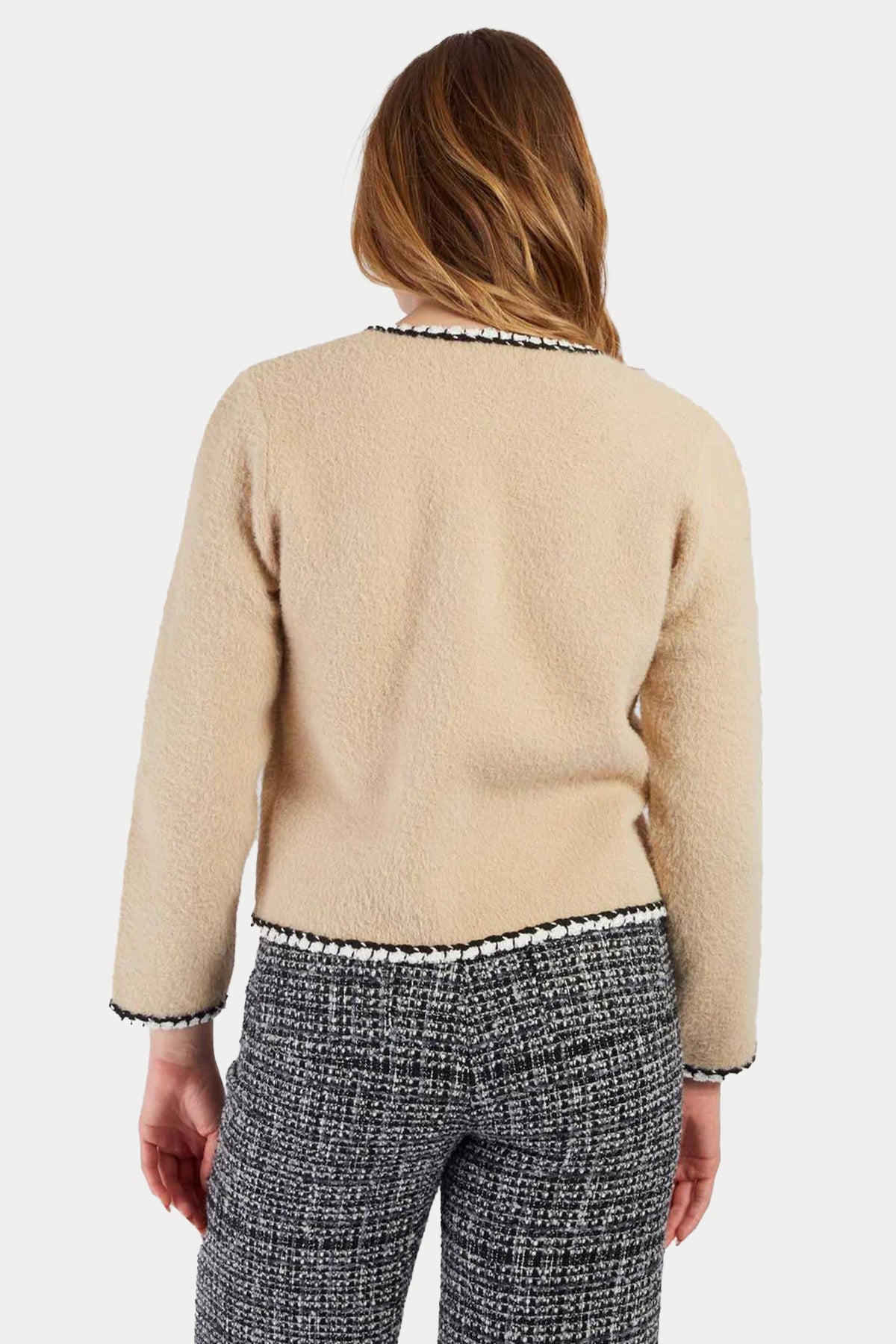 Rene Derhy Regular Fit Cep Detaylı Örgü Ceket