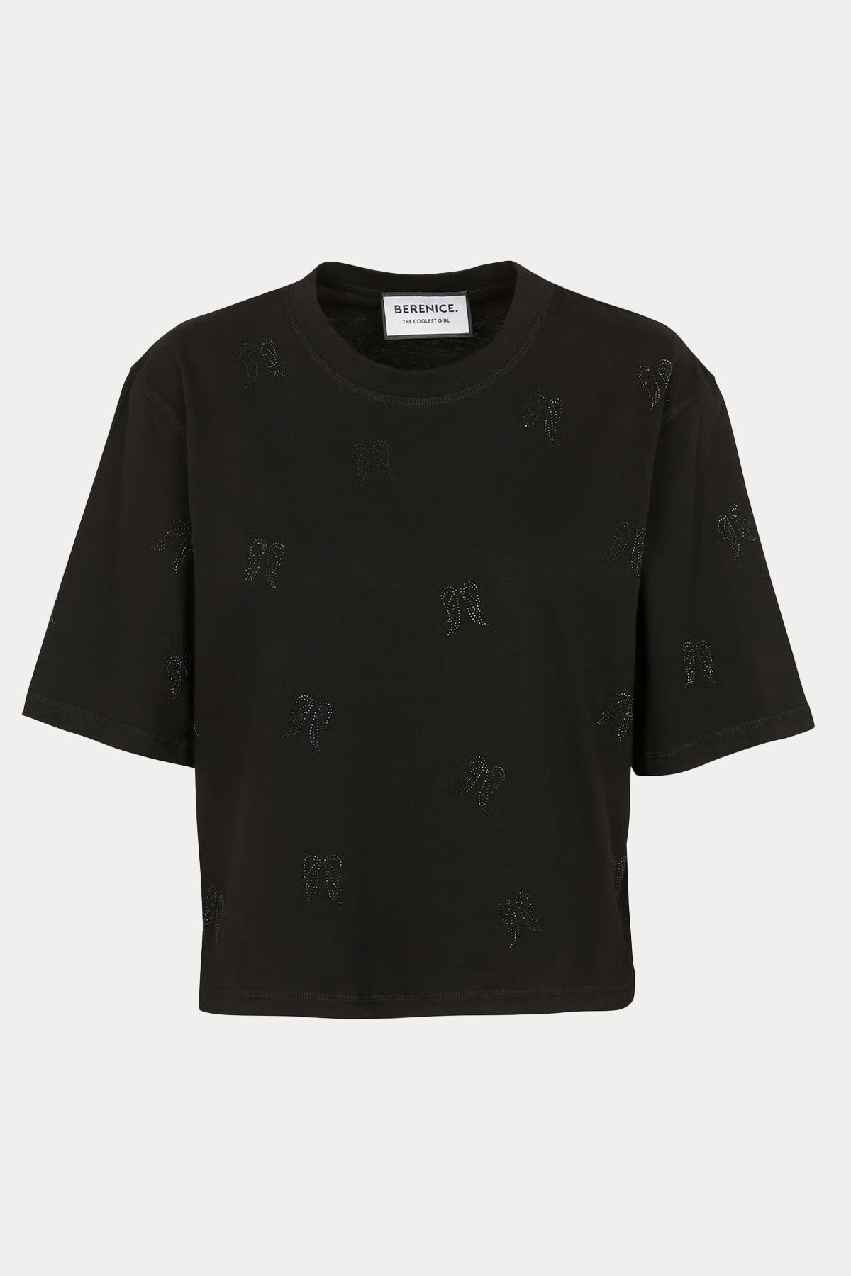 Berenice Wingsall Comfort Fit Kanat Desenli T-shirt