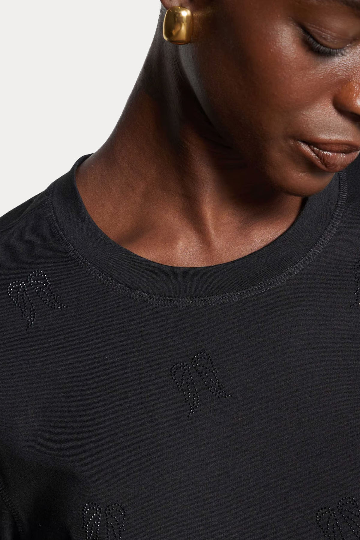 Berenice Wingsall Comfort Fit Kanat Desenli T-shirt