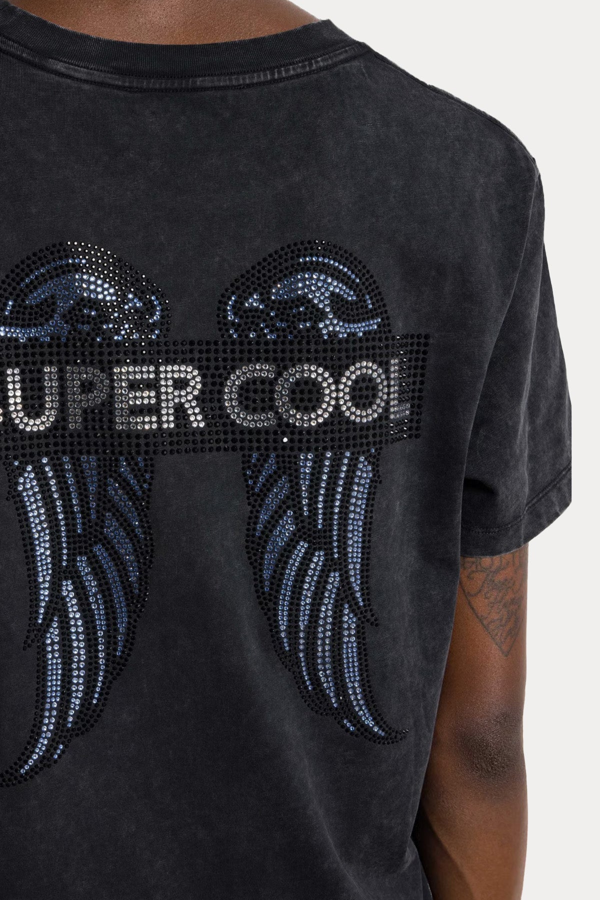 Berenice Tavia Comfort Fit Kanat Desenli T-shirt