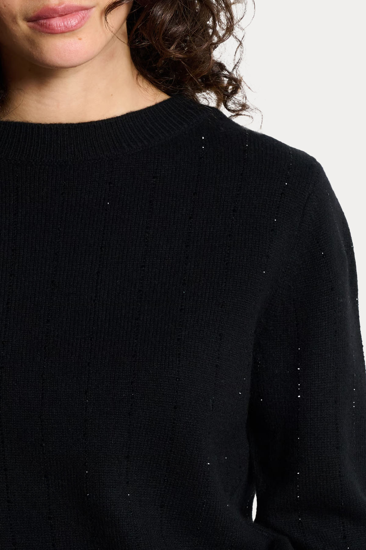 Berenice Mystarlight Loose Fit Kaşmir Örgü Yün Triko