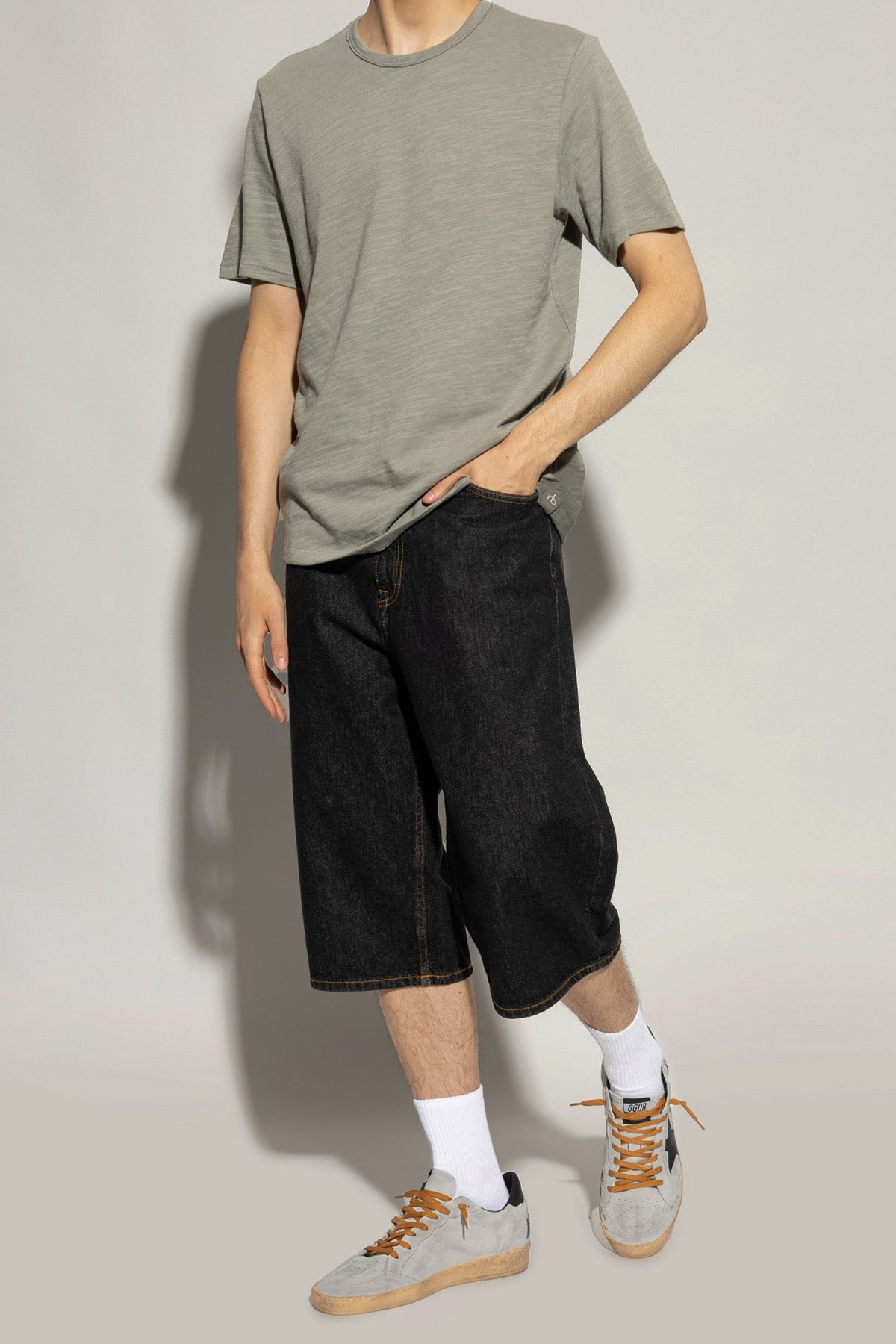 Golden Goose Ball-Star Nubuk Deri Sneaker Ayakkabı-Ayakkabı-Libas