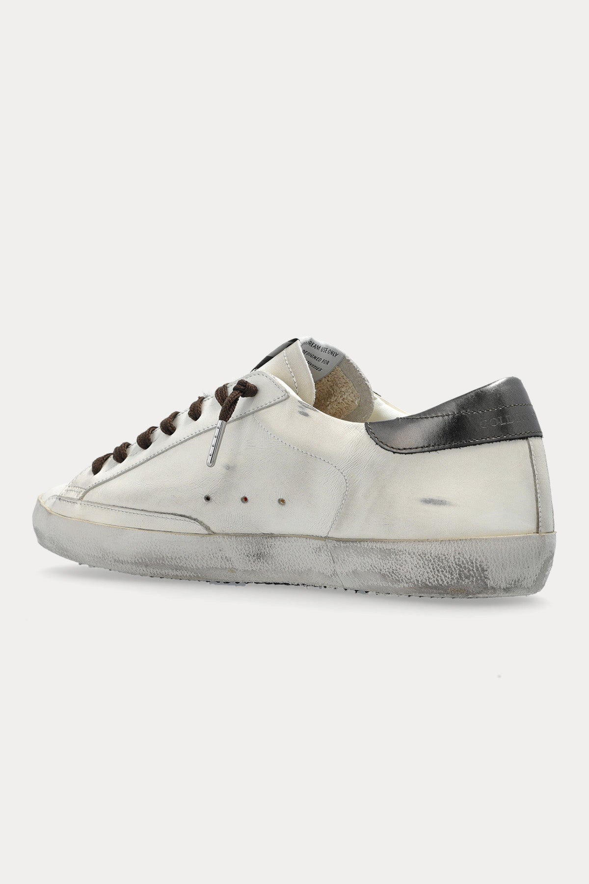 Golden Goose Super-Star Deri Sneaker Ayakkabı-Ayakkabı-Libas