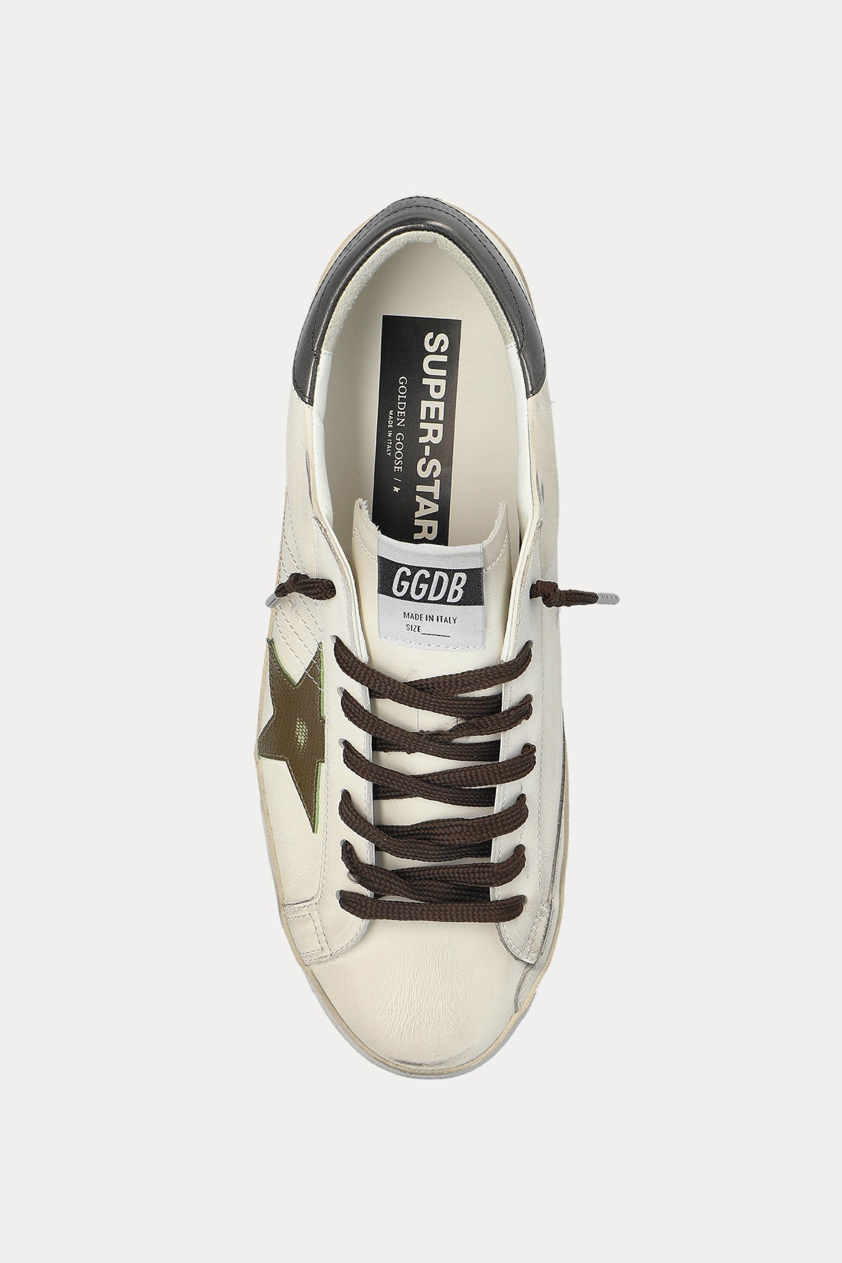 Golden Goose Super-Star Deri Sneaker Ayakkabı-Ayakkabı-Libas