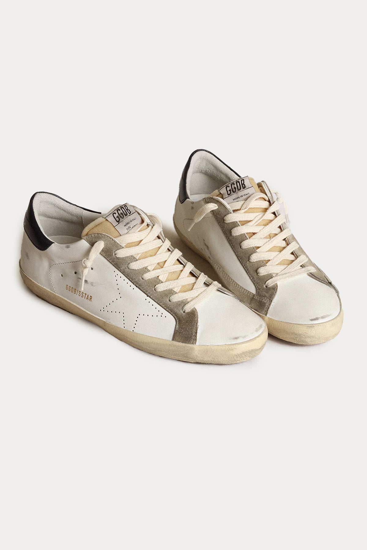 Golden Goose Super-Star Deri Sneaker Ayakkabı-Ayakkabı-Libas