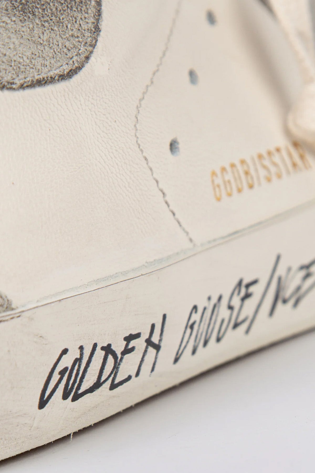 Golden Goose Super-Star Deri Sneaker Ayakkabı-Ayakkabı-Libas
