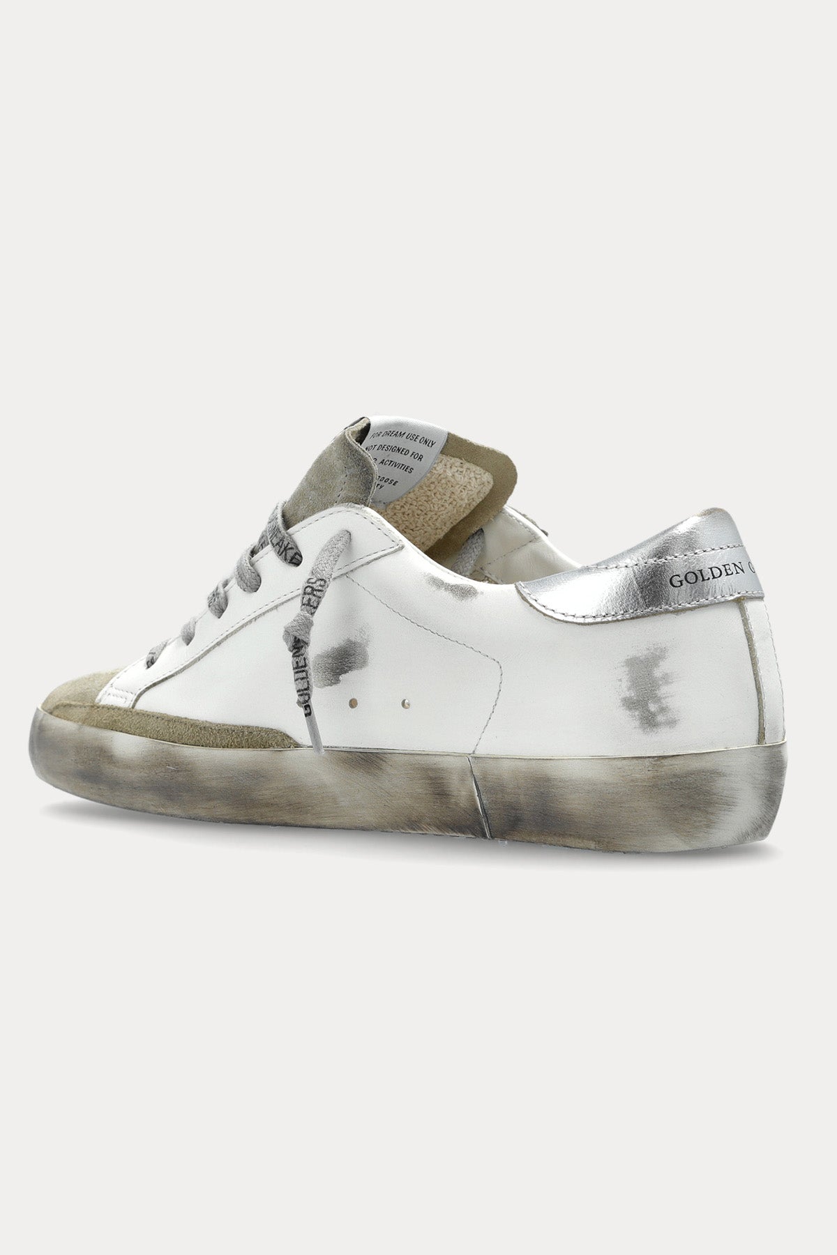 Golden Goose Super-Star Zebra Desenli Deri Sneaker Ayakkabı