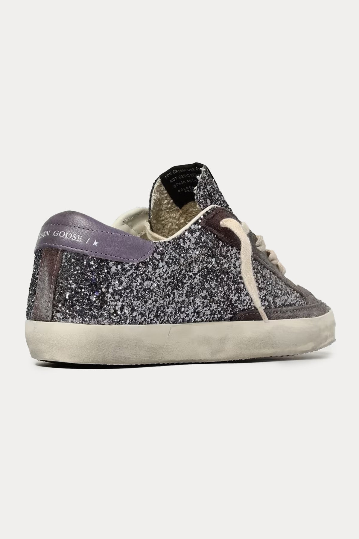 Golden Goose Super-Star Payetli Deri Sneaker Ayakkabı