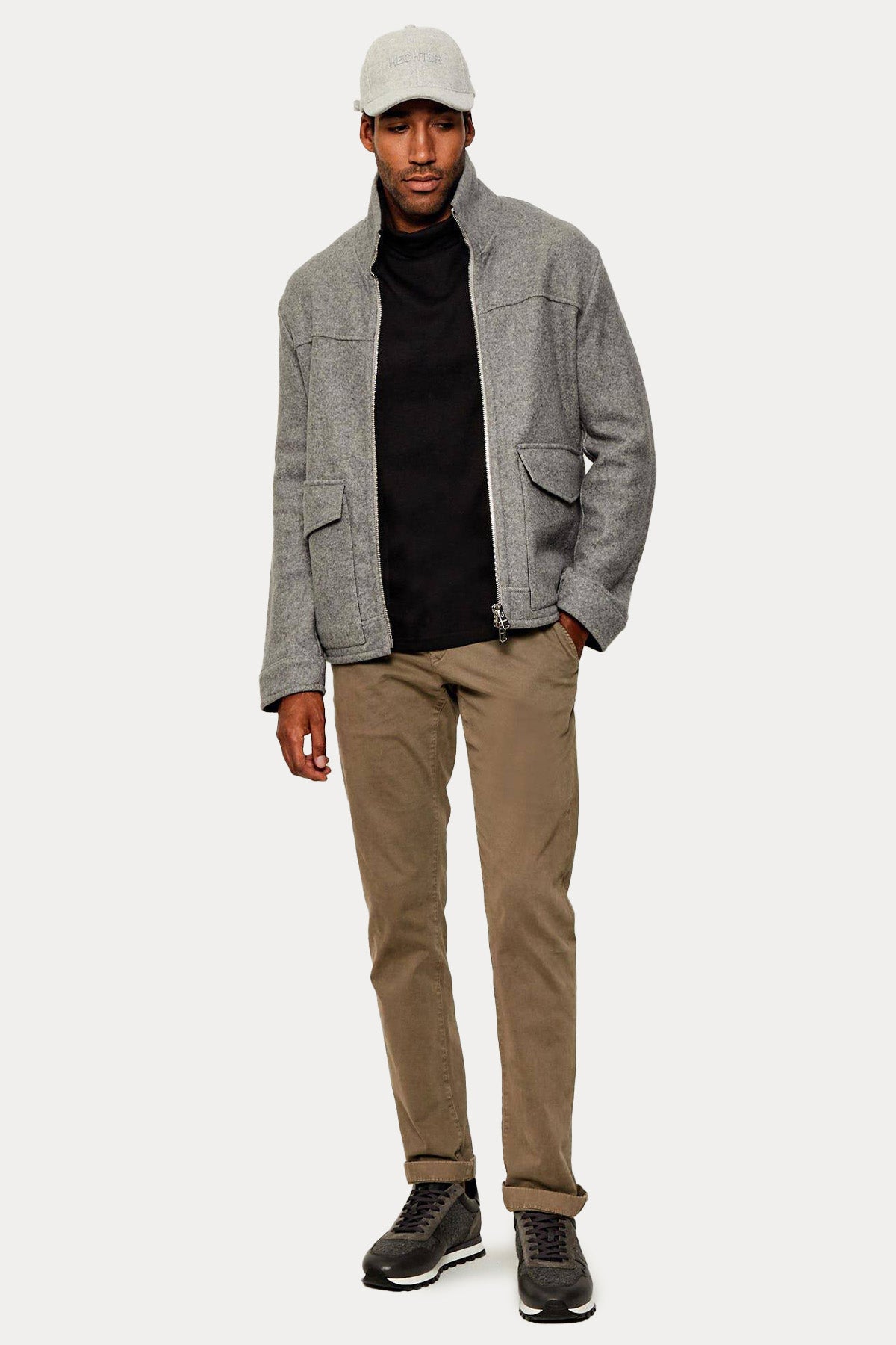 Dondup Kısa Yün Kaban