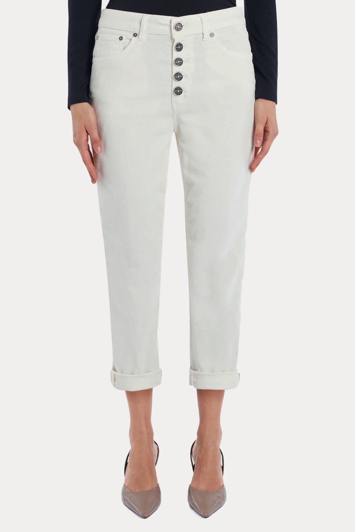 Dondup Koons Loose Fit Kadife Pantolon