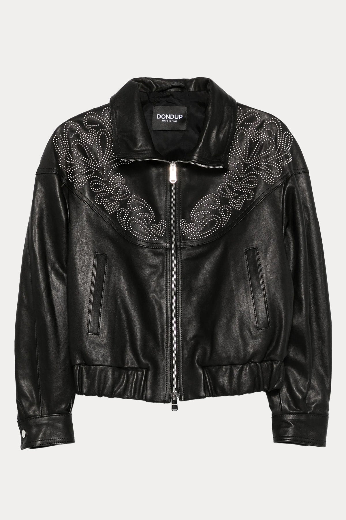 Dondup Relaxed Fit Deri Ceket