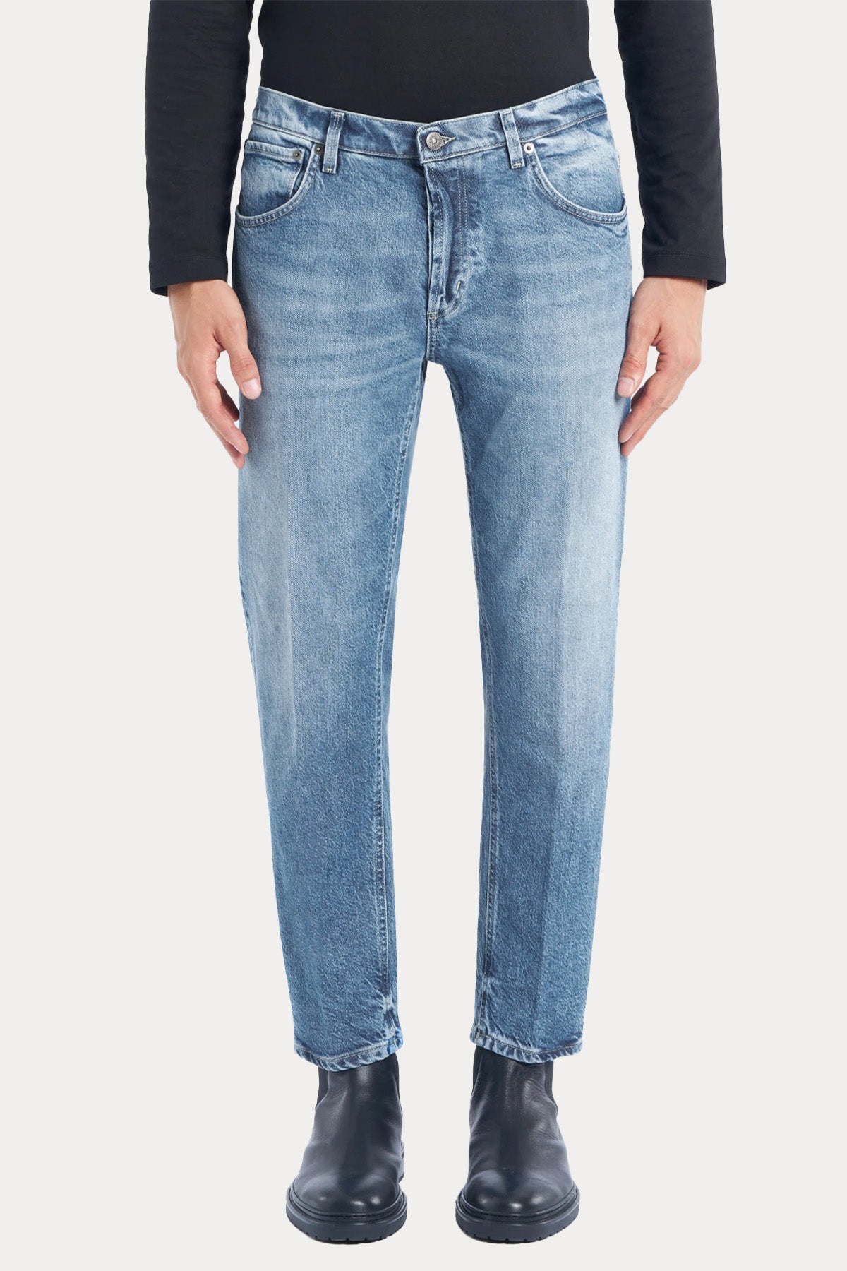Dondup Brighton Carrot Fit Jeans-Jeans-Libas
