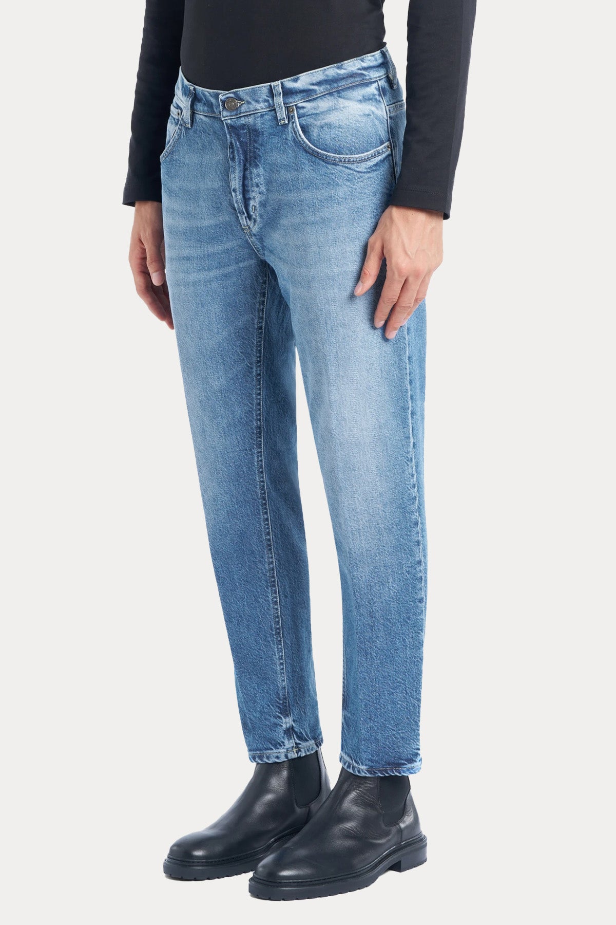 Dondup Brighton Carrot Fit Jeans-Jeans-Libas