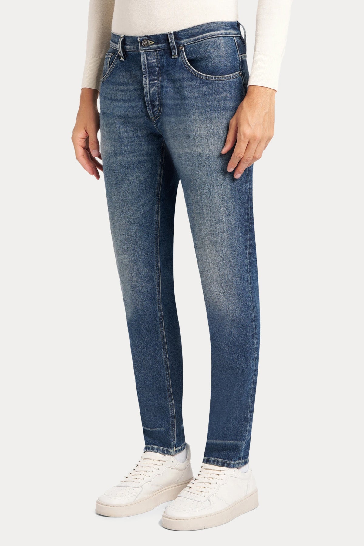 Dondup Carrot Fit Yıkamalı Jeans