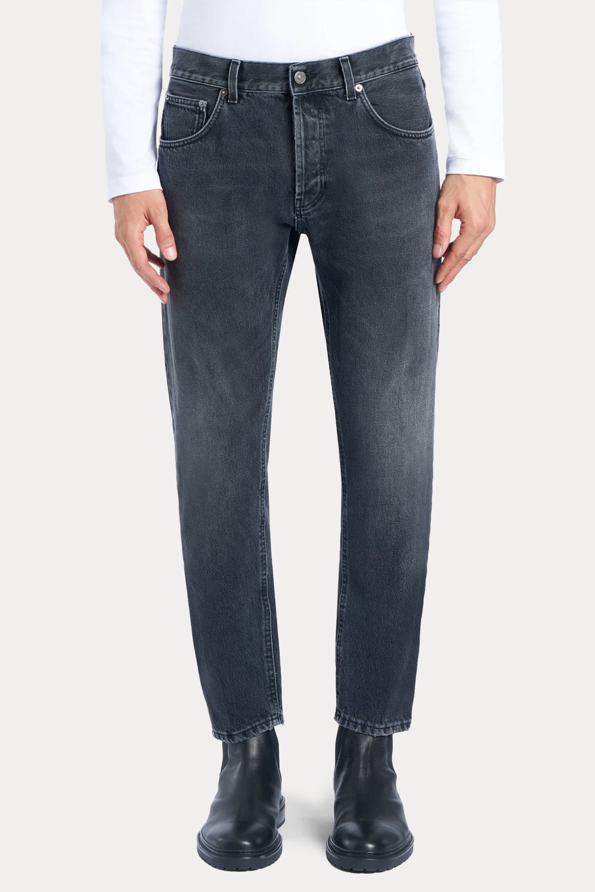 Dondup Dian Carrot Slim Fit Yıkamalı Jeans