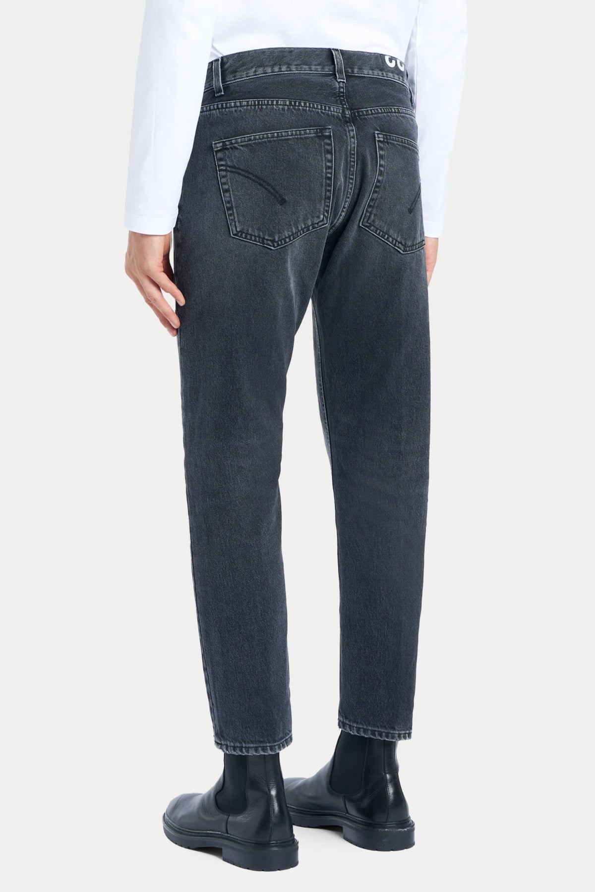 Dondup Dian Carrot Slim Fit Yıkamalı Jeans