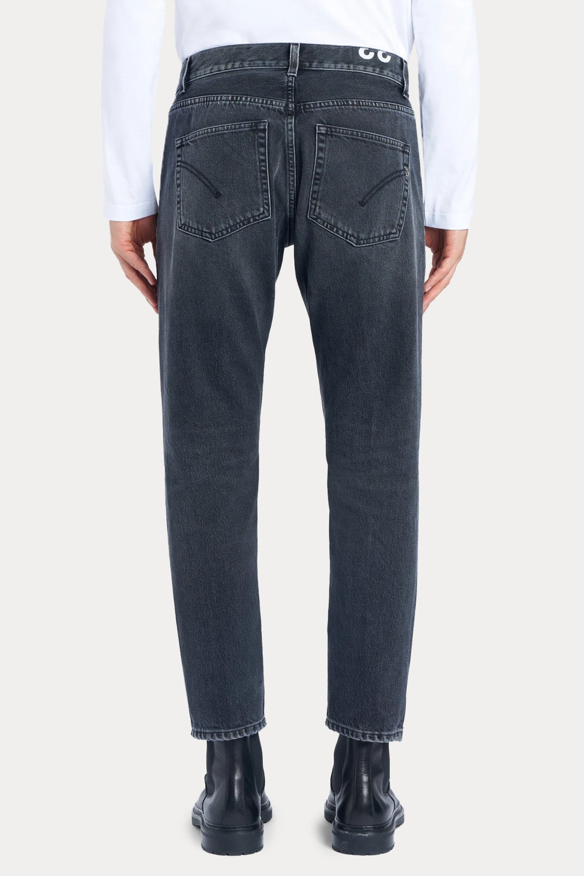 Dondup Dian Carrot Slim Fit Yıkamalı Jeans