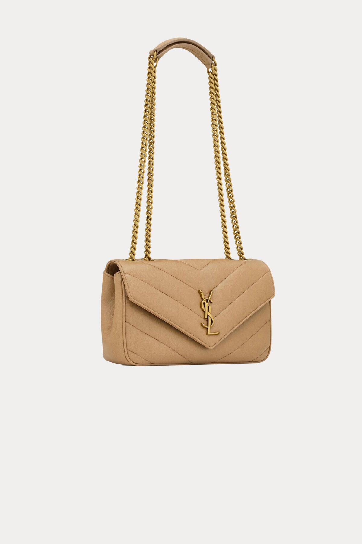 Saint Laurent Logolu Small Deri Omuz Çantası