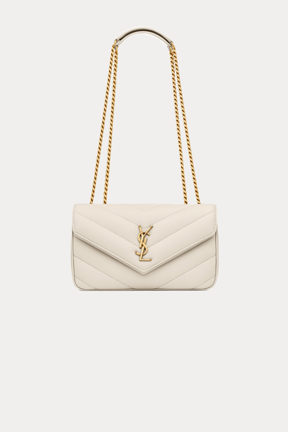 Saint Laurent Logolu Small Deri Omuz Çantası