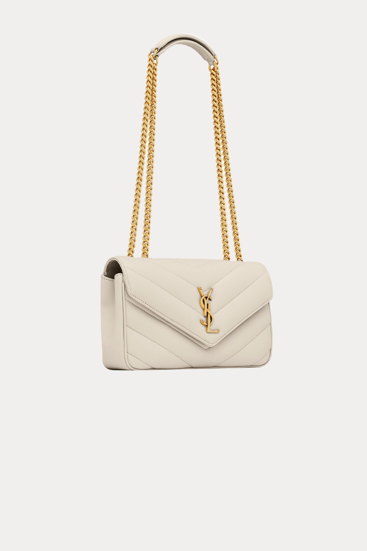 Saint Laurent Logolu Small Deri Omuz Çantası