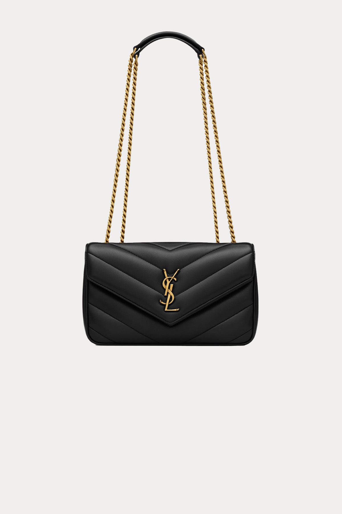 Saint Laurent Logolu Small Deri Omuz Çantası