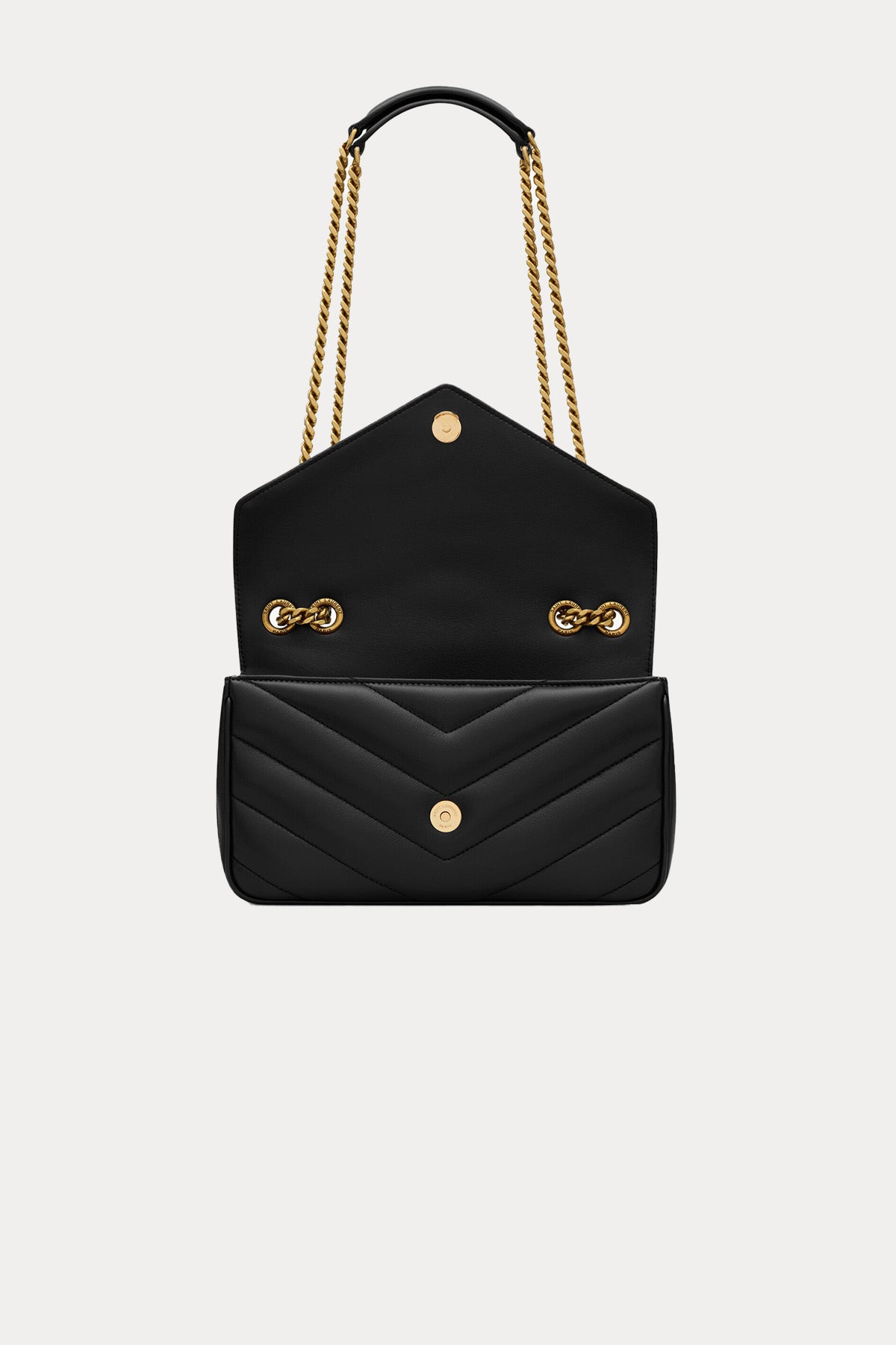 Saint Laurent Logolu Small Deri Omuz Çantası