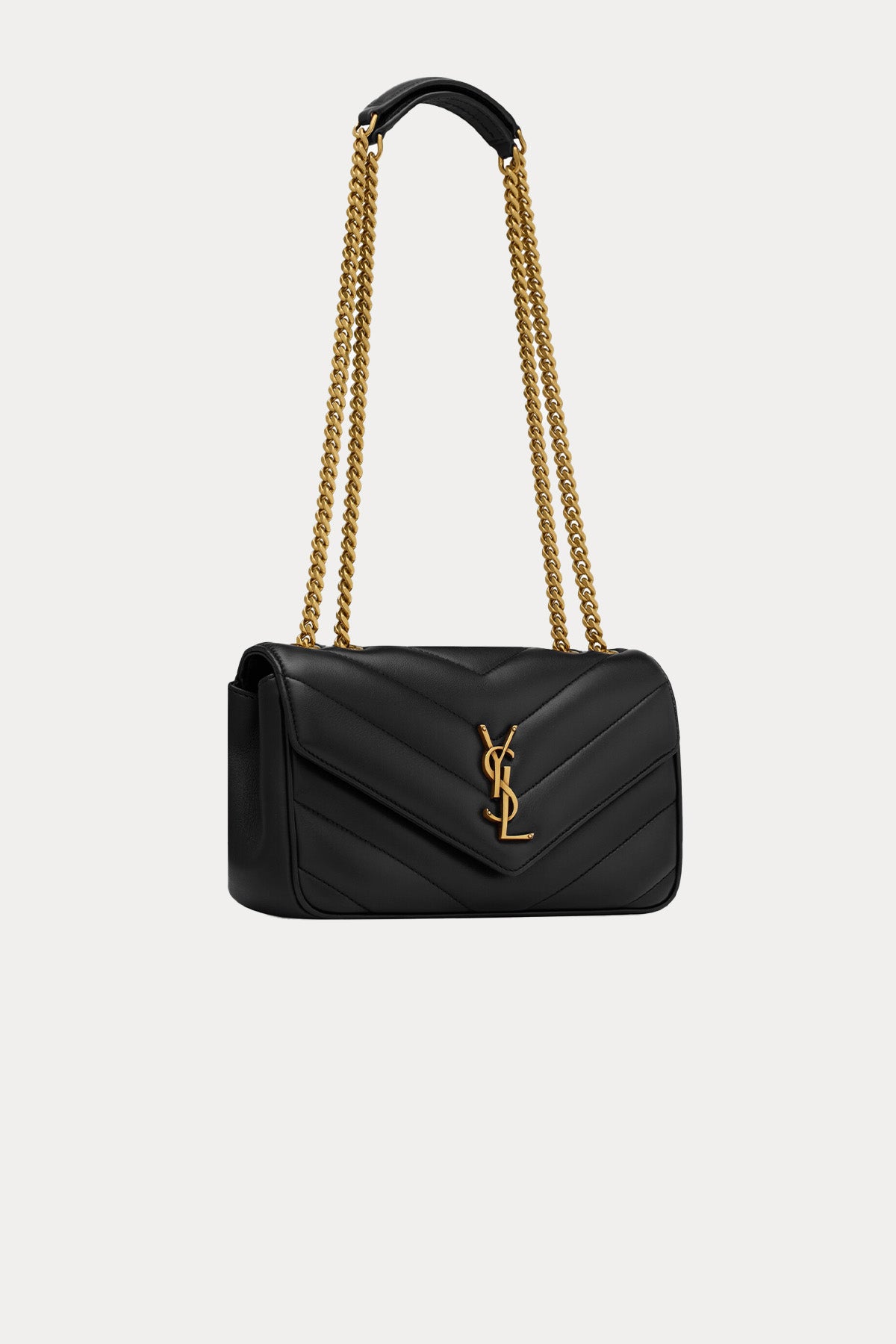 Saint Laurent Logolu Small Deri Omuz Çantası