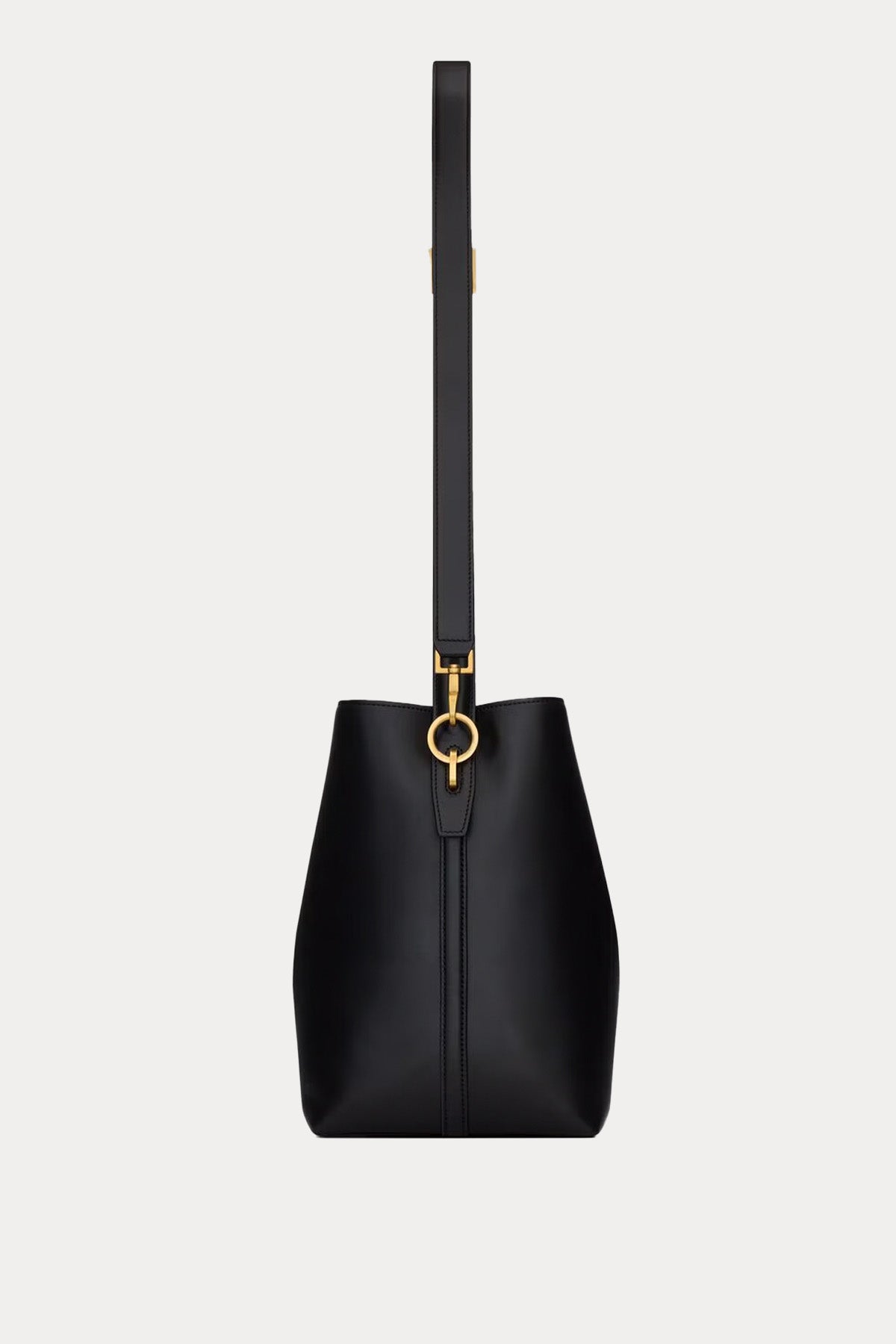 Saint Laurent Logolu Medium Deri Omuz Çantası