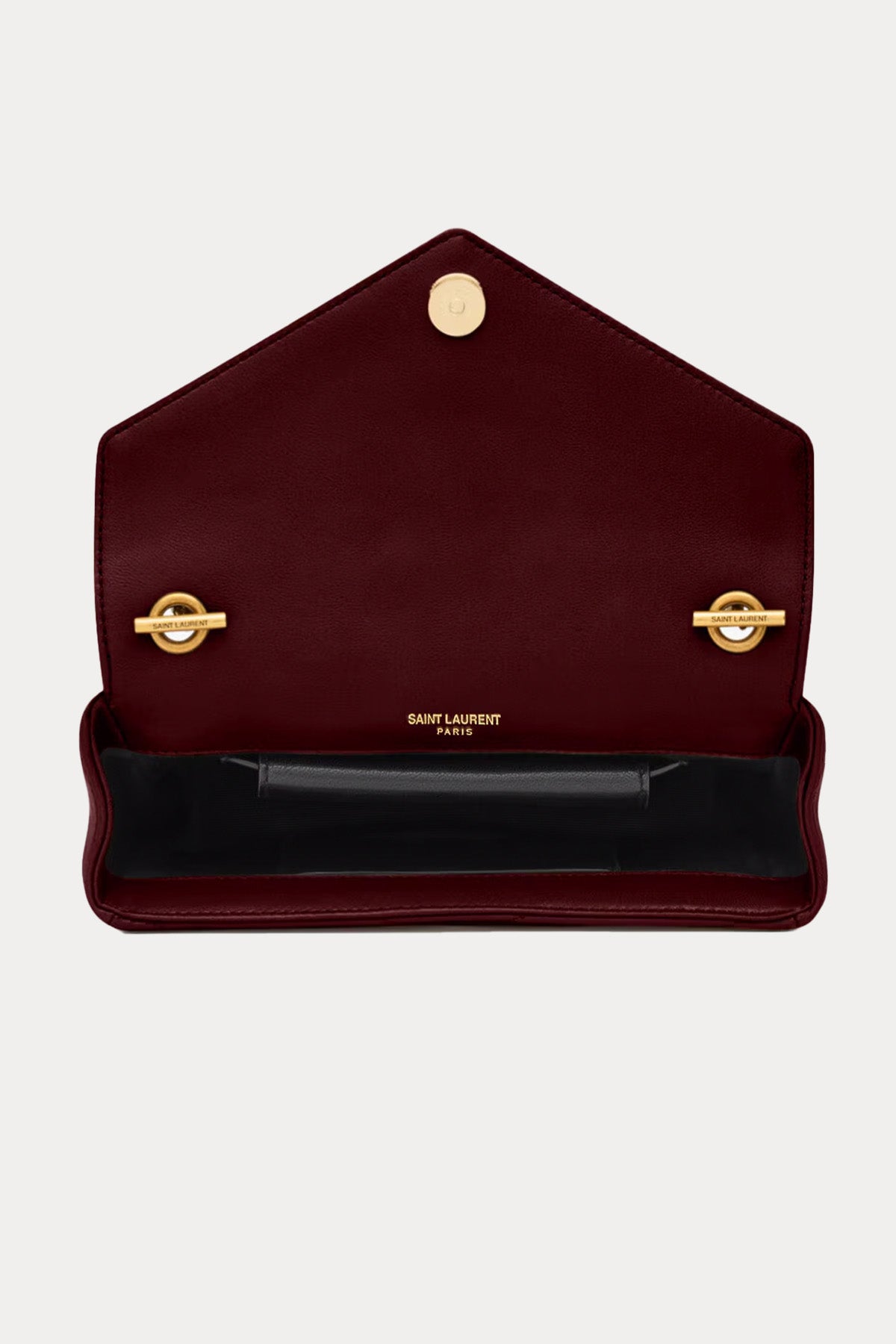 Saint Laurent Logolu Small Zincir Askılı Deri Omuz Çantası