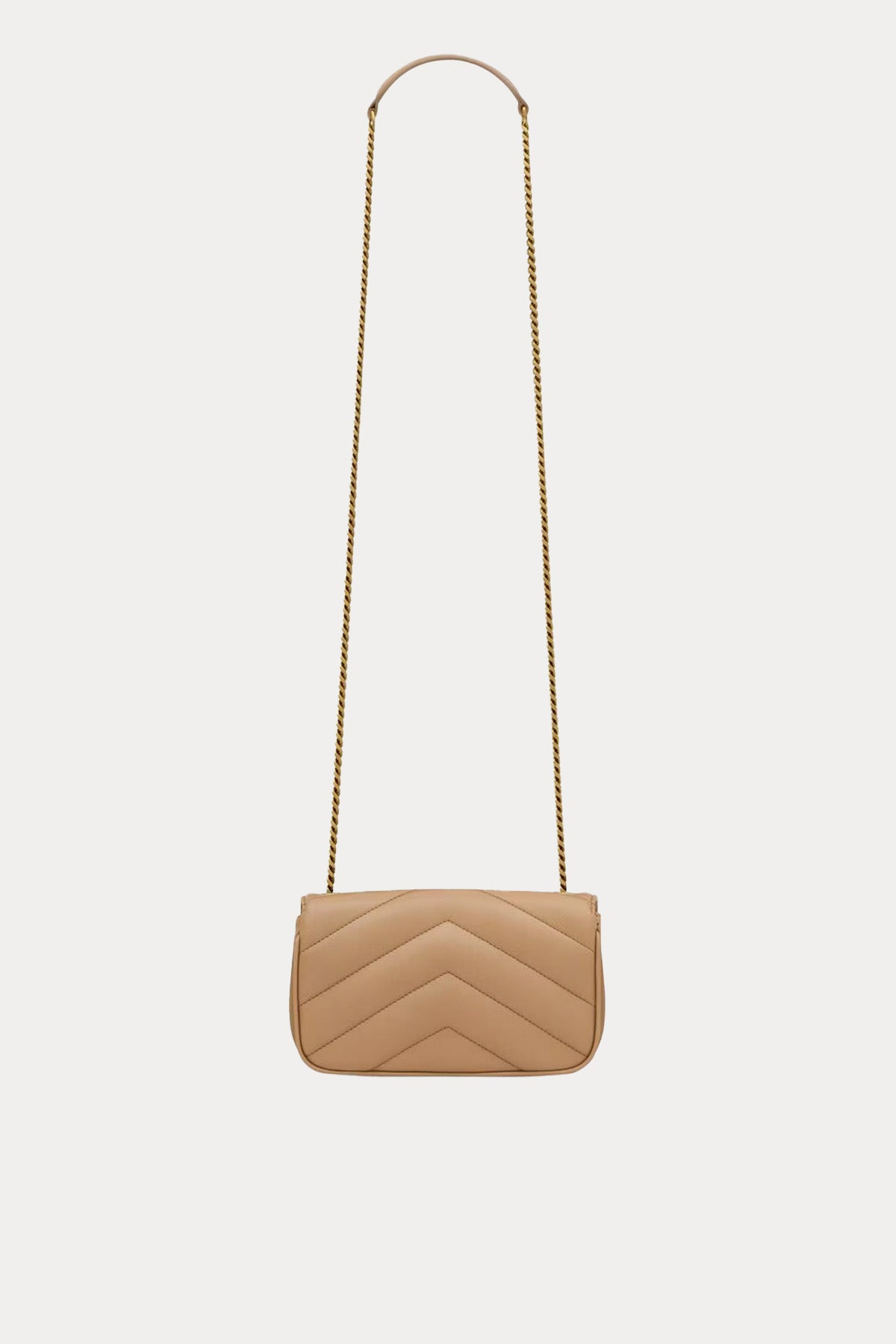 Saint Laurent Zincir Askılı Logolu Small Deri Omuz Çantası