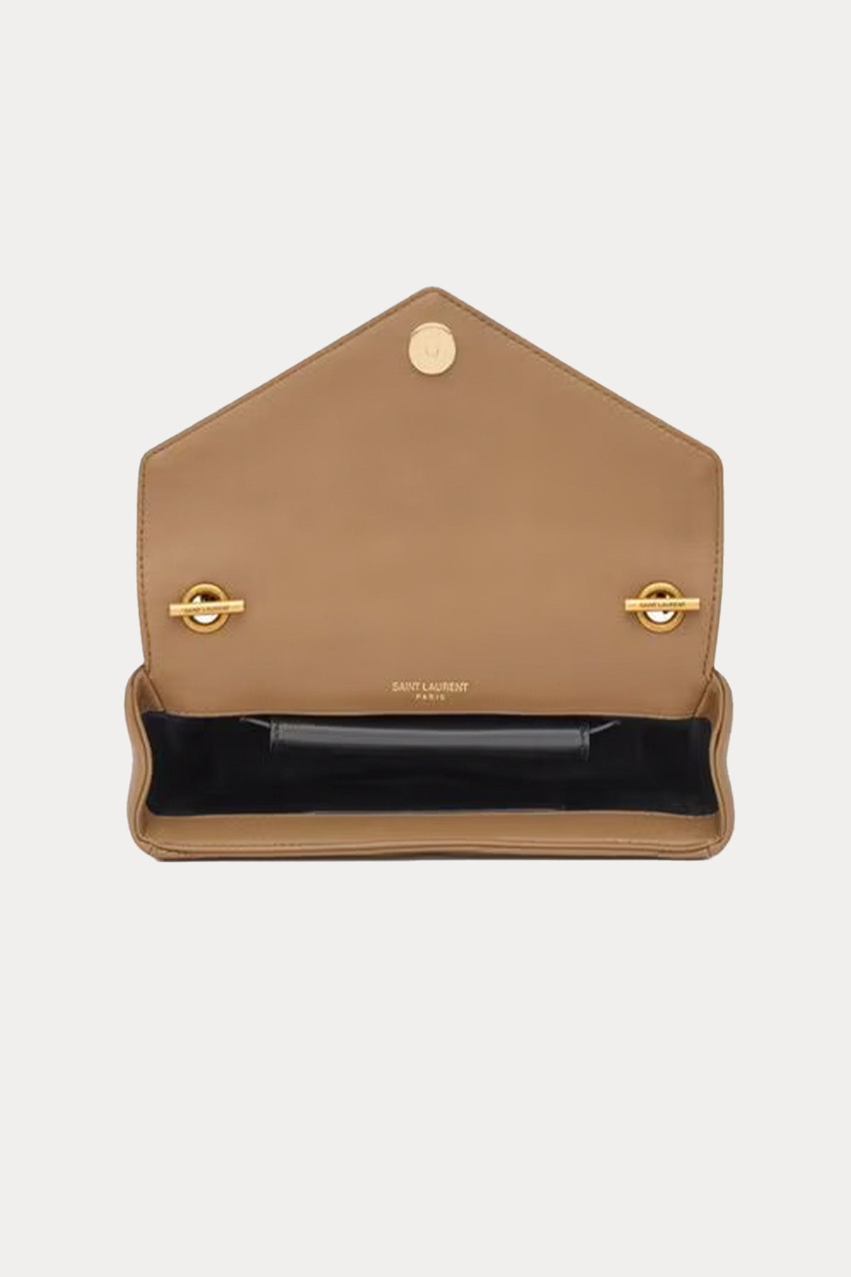 Saint Laurent Zincir Askılı Logolu Small Deri Omuz Çantası