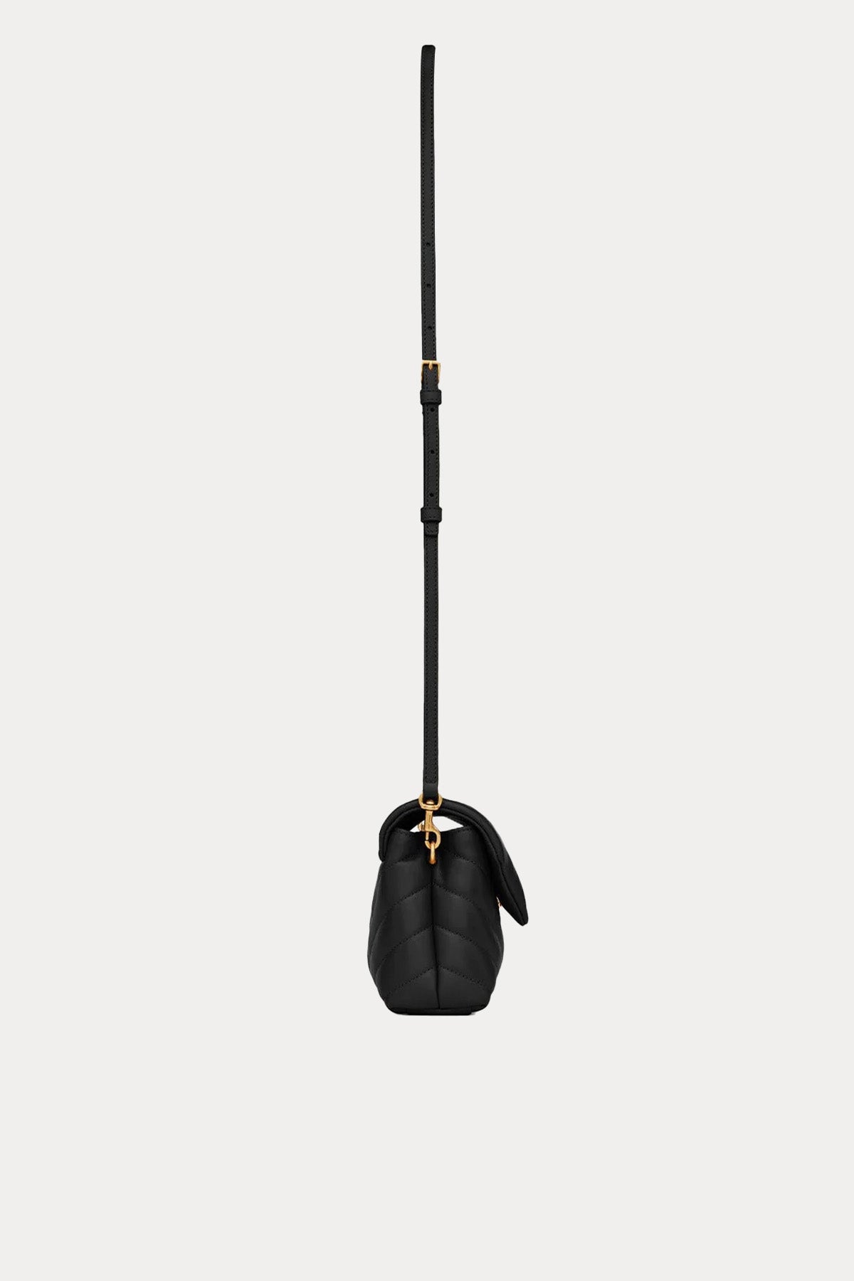 Saint Laurent Logolu Small Deri Omuz Çantası-Çanta-Libas
