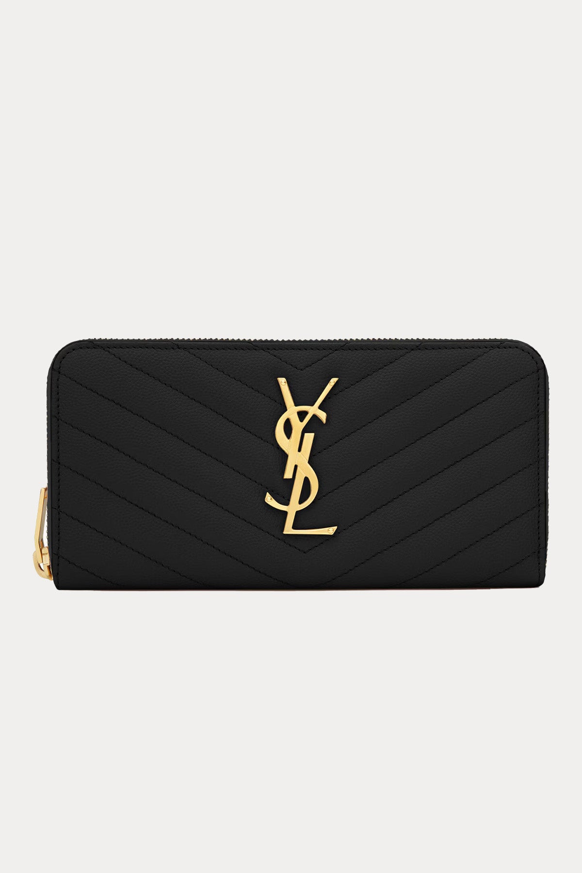 Saint Laurent Logolu Deri Cüzdan