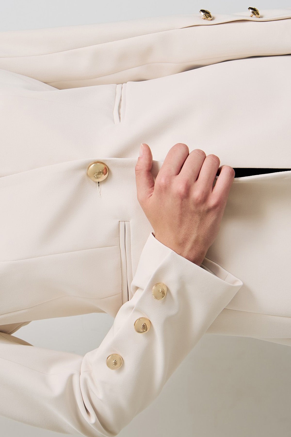 Bsb Tek Düğmeli Blazer Ceket