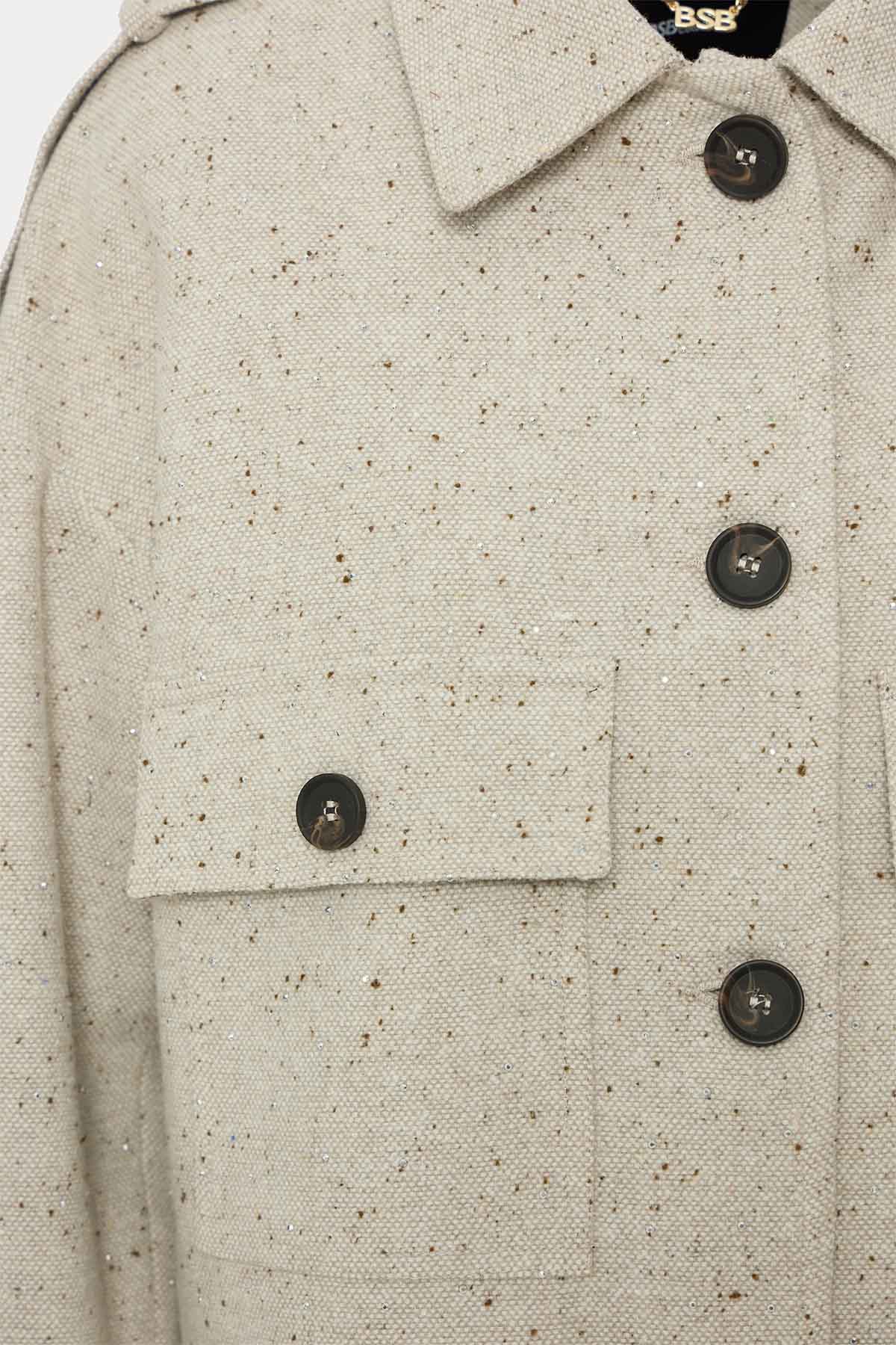 Bsb Relaxed Fit Cep Detaylı Ceket