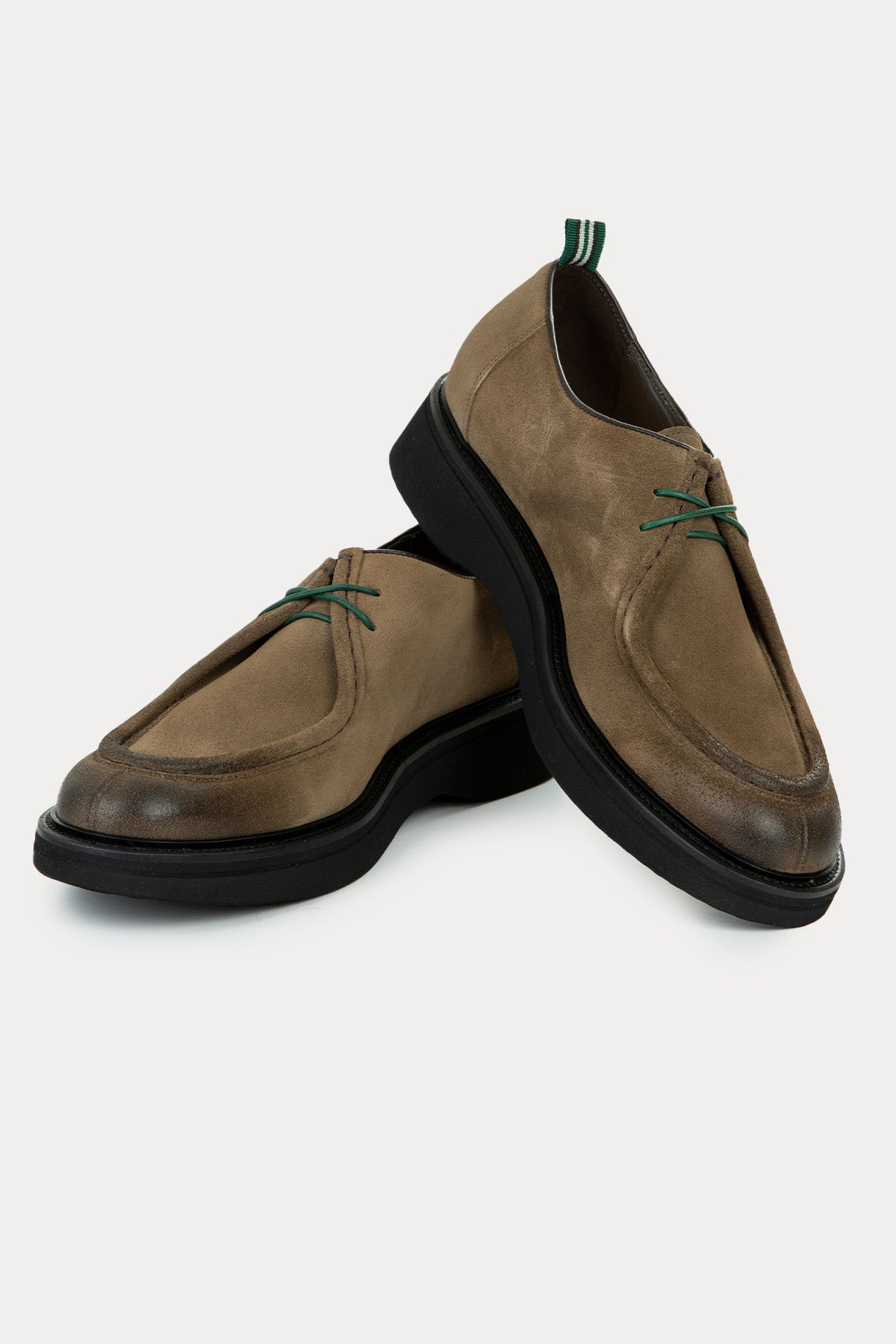 Green George Süet Casual Ayakkabı-Ayakkabı-Libas