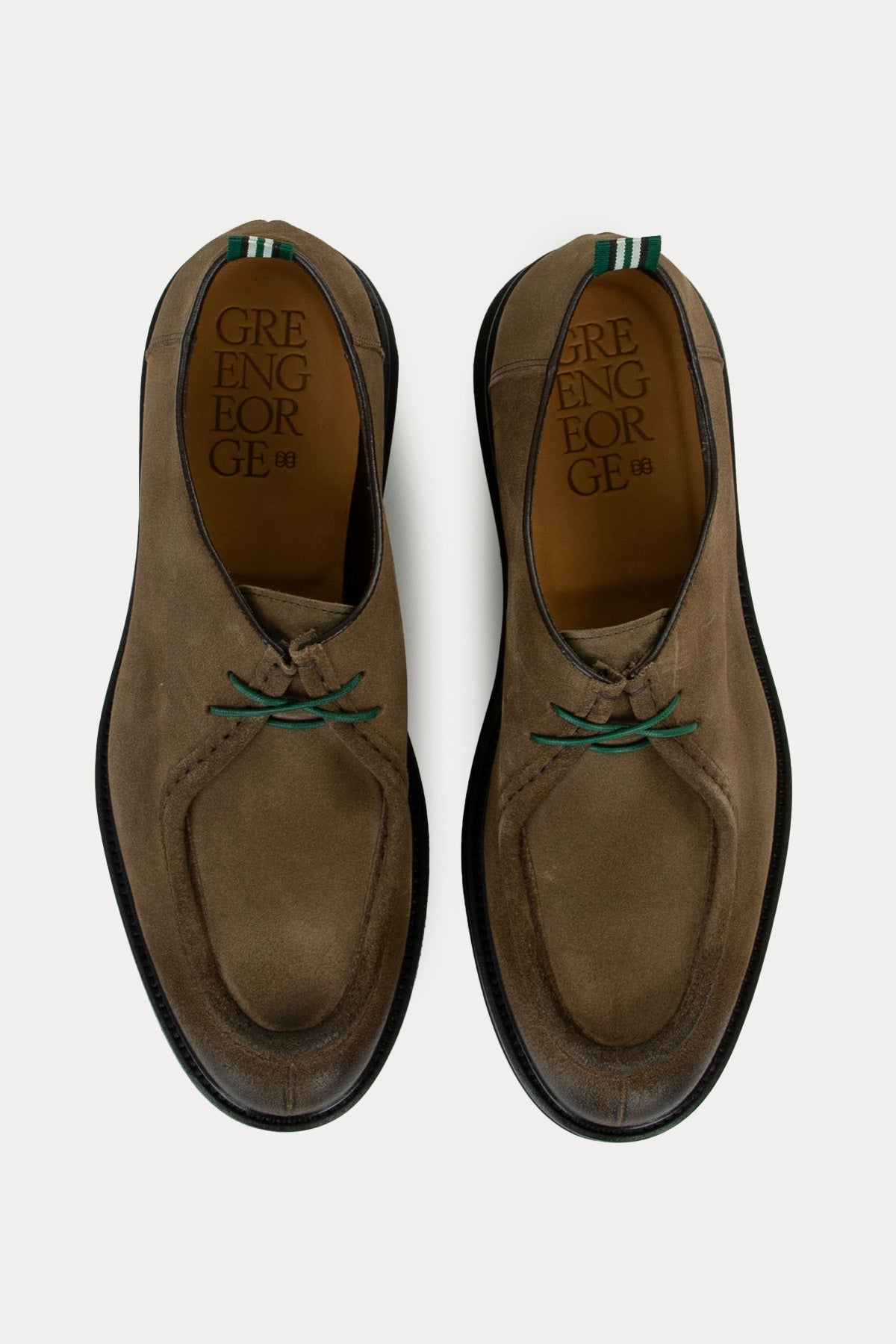 Green George Süet Casual Ayakkabı-Ayakkabı-Libas