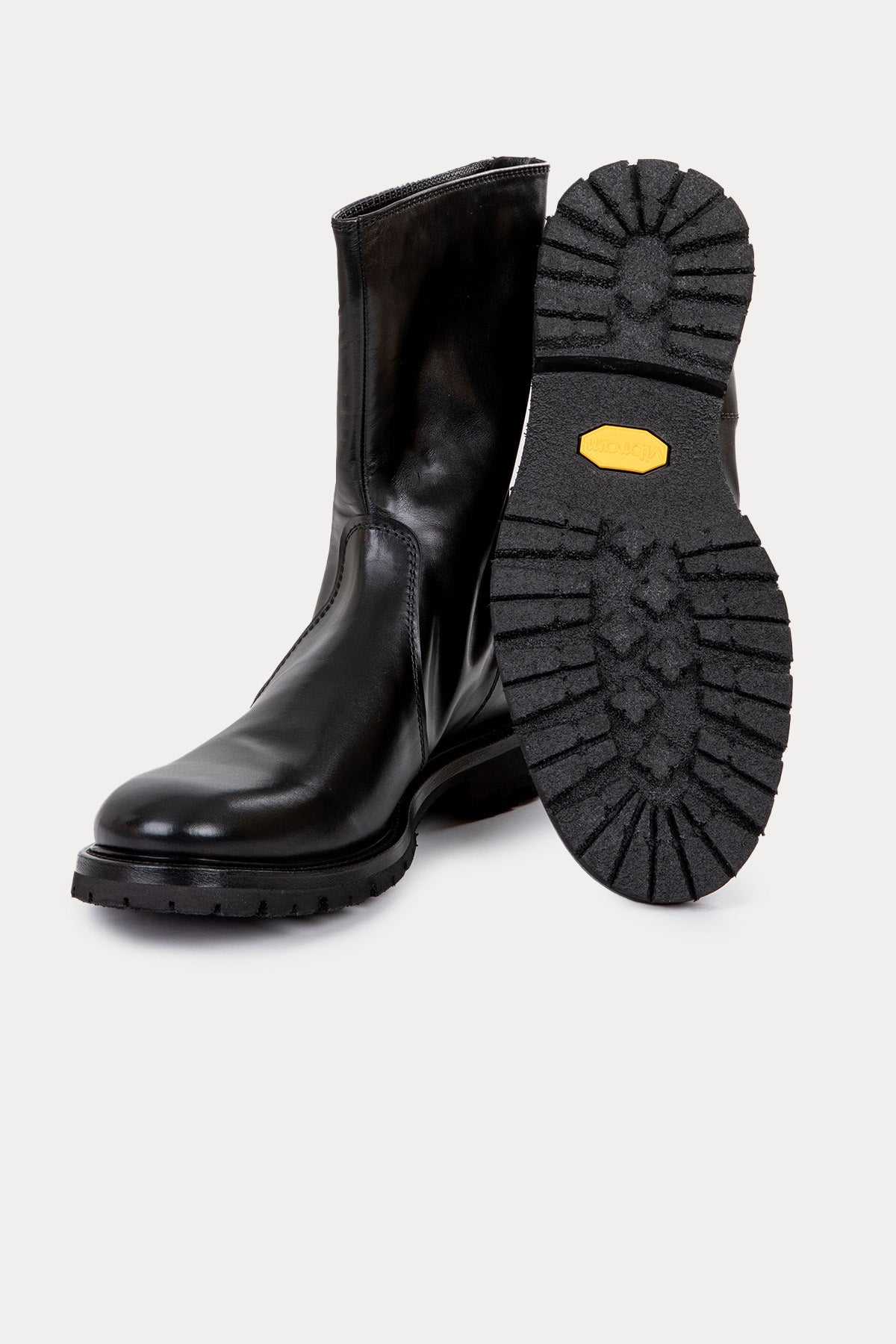 Henderson Vibram Taban Fermuarlı Deri Bot